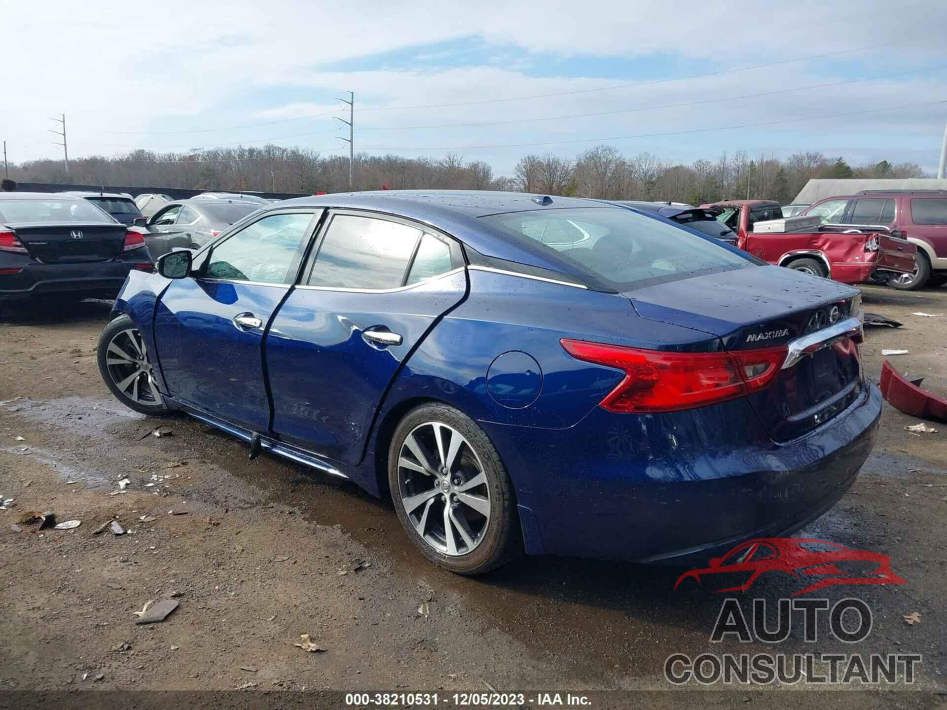 NISSAN MAXIMA 2017 - 1N4AA6AP8HC416054