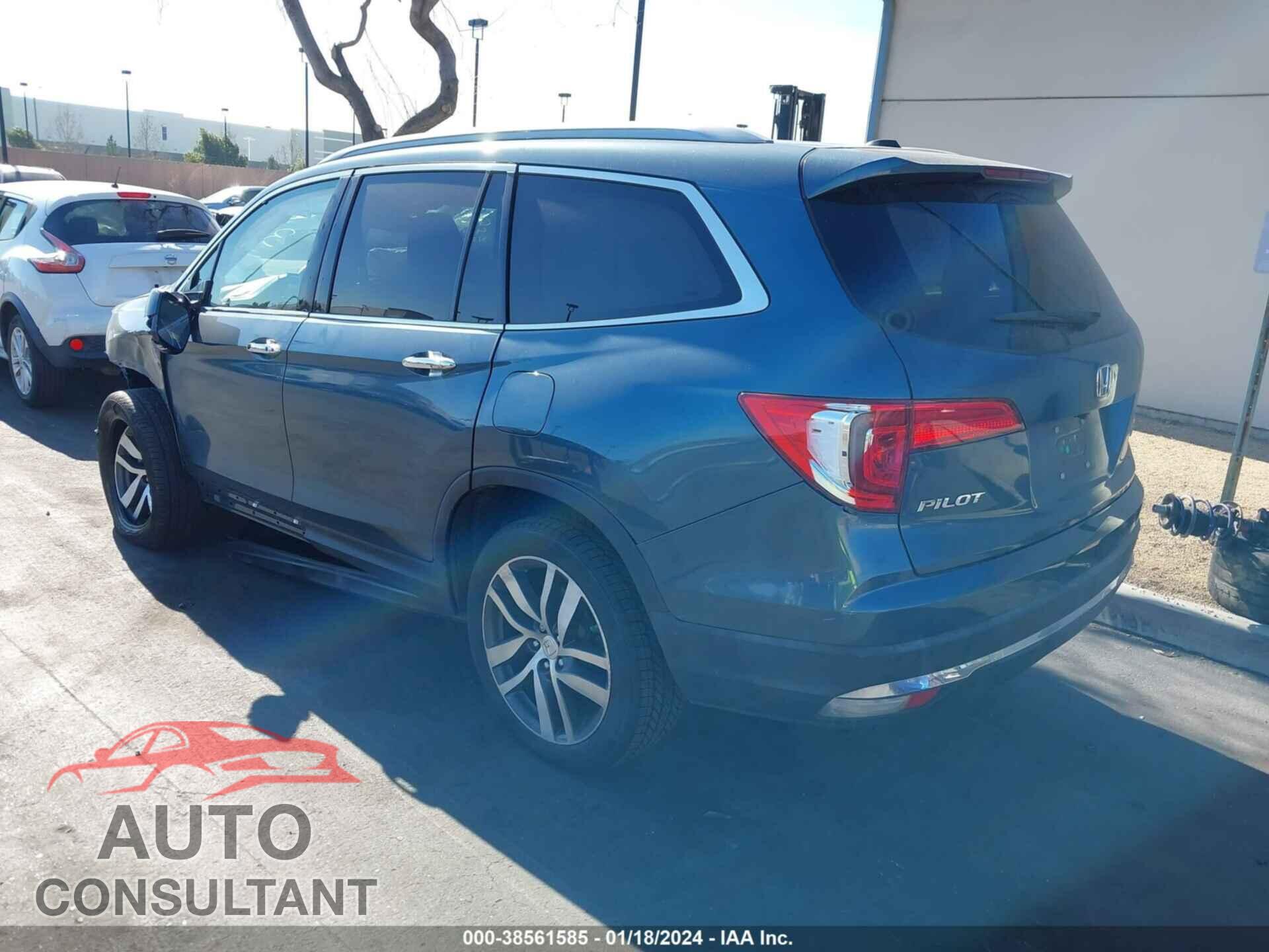 HONDA PILOT 2017 - 5FNYF6H99HB028660