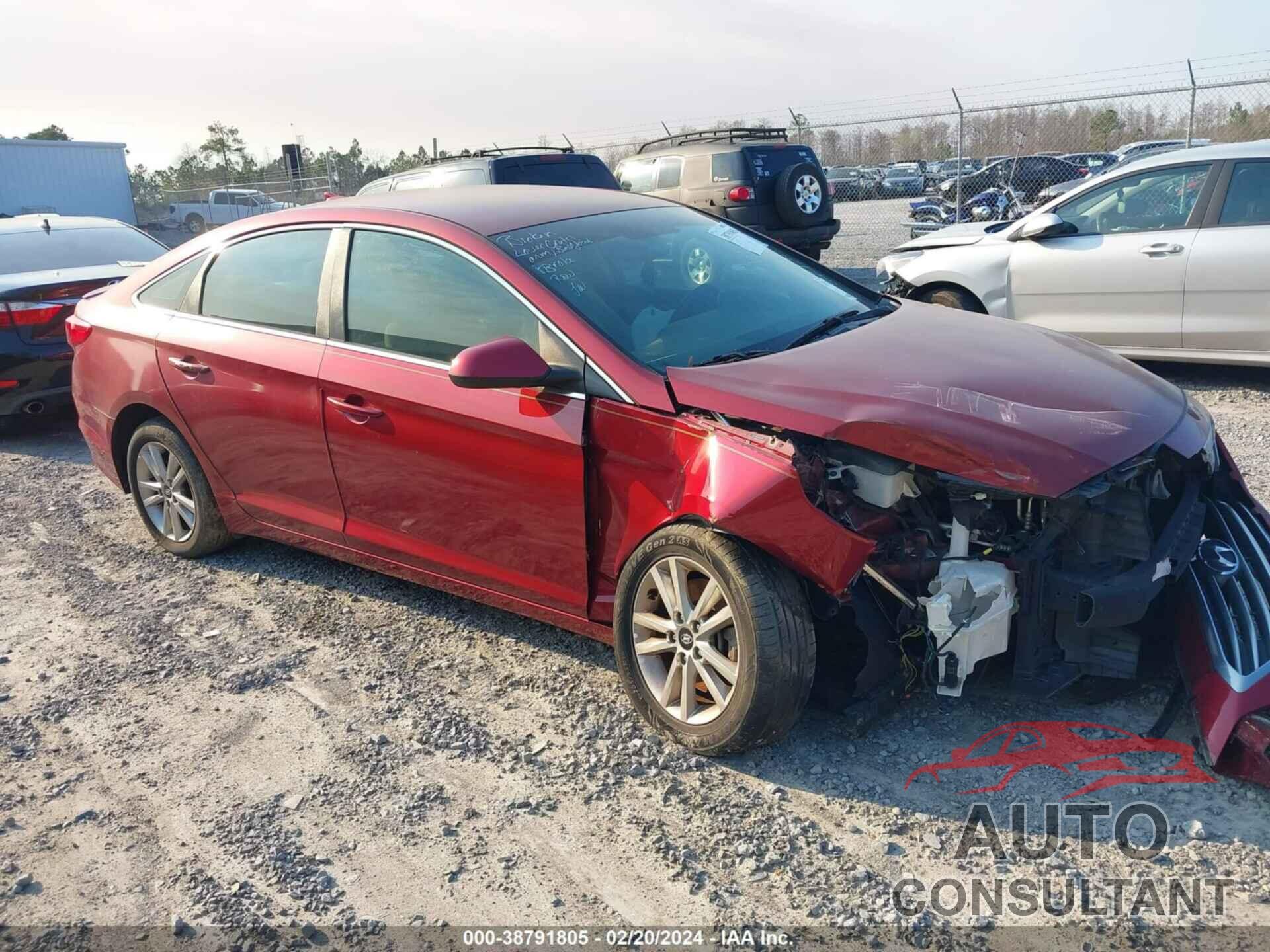 HYUNDAI SONATA 2016 - 5NPE24AF4GH286250