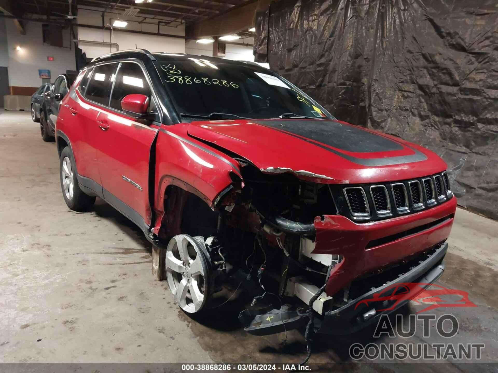 JEEP COMPASS 2018 - 3C4NJDBB4JT261547