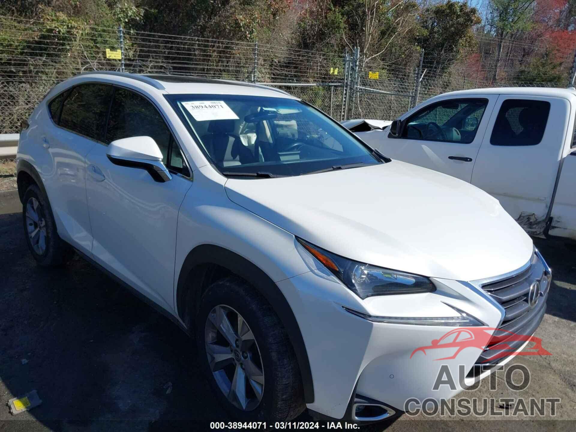 LEXUS NX 200T 2017 - JTJYARBZ8H2079172