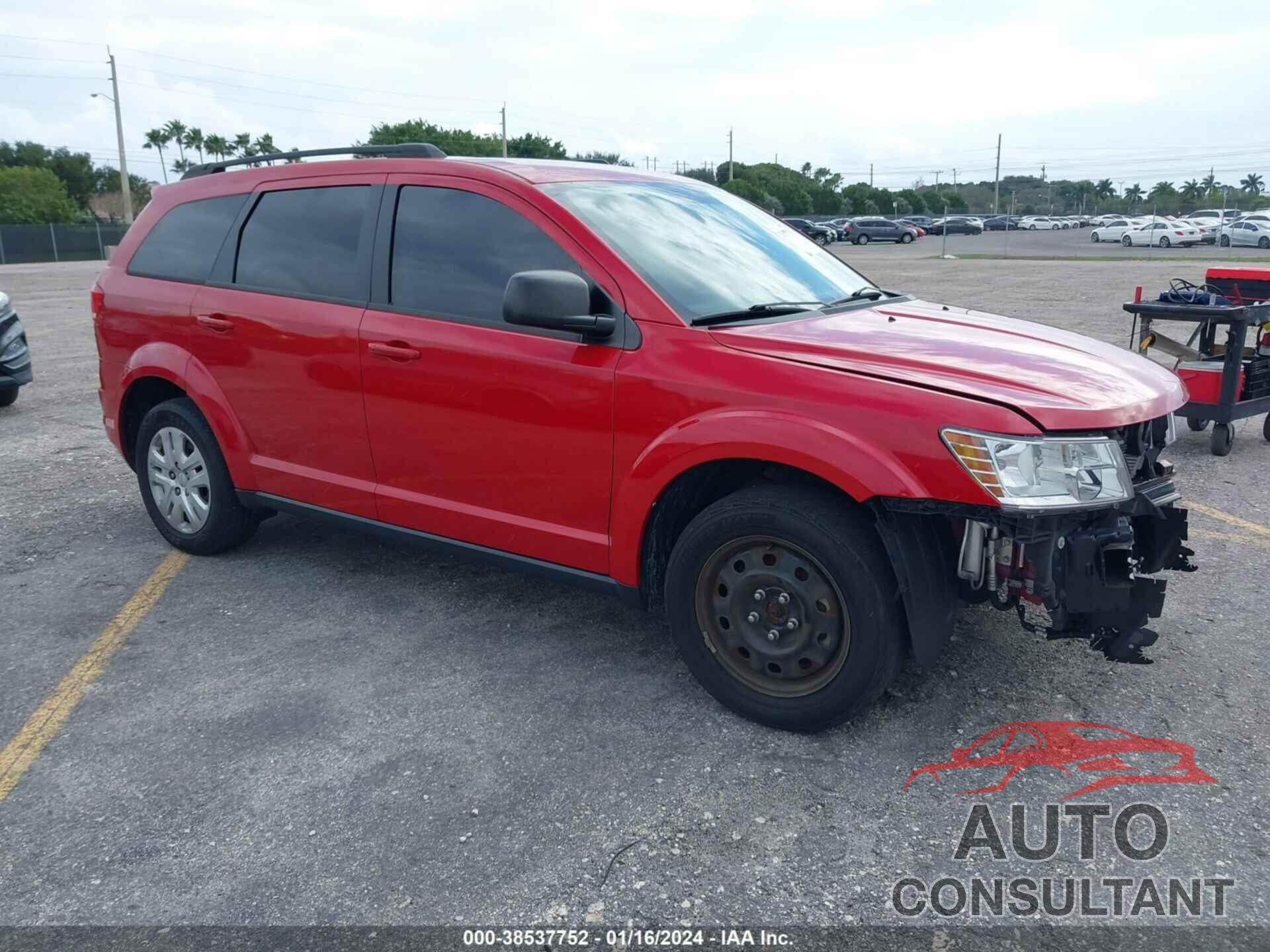 DODGE JOURNEY 2016 - 3C4PDCABXGT233840
