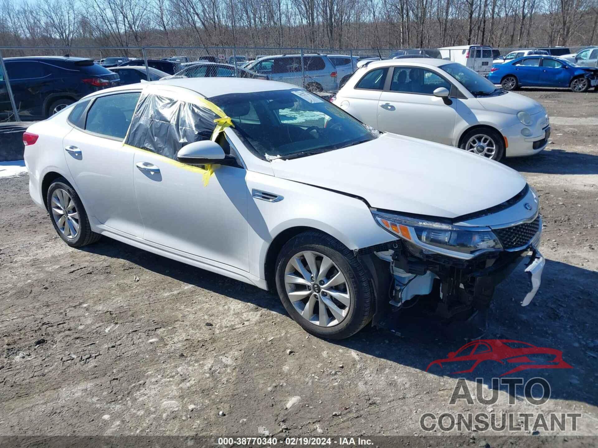 KIA OPTIMA 2018 - 5XXGT4L3XJG268900