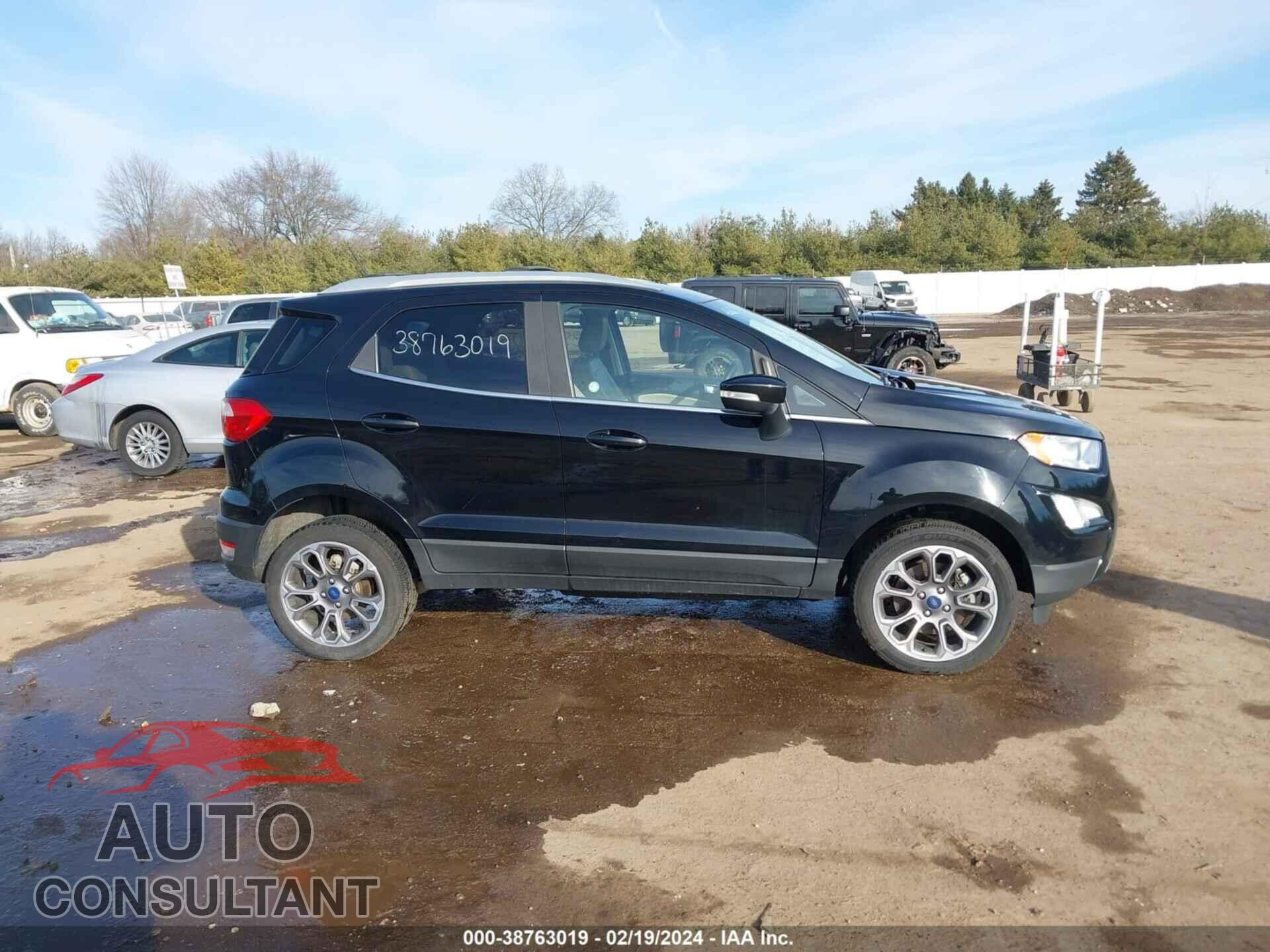 FORD ECOSPORT 2019 - MAJ6S3KL0KC283293