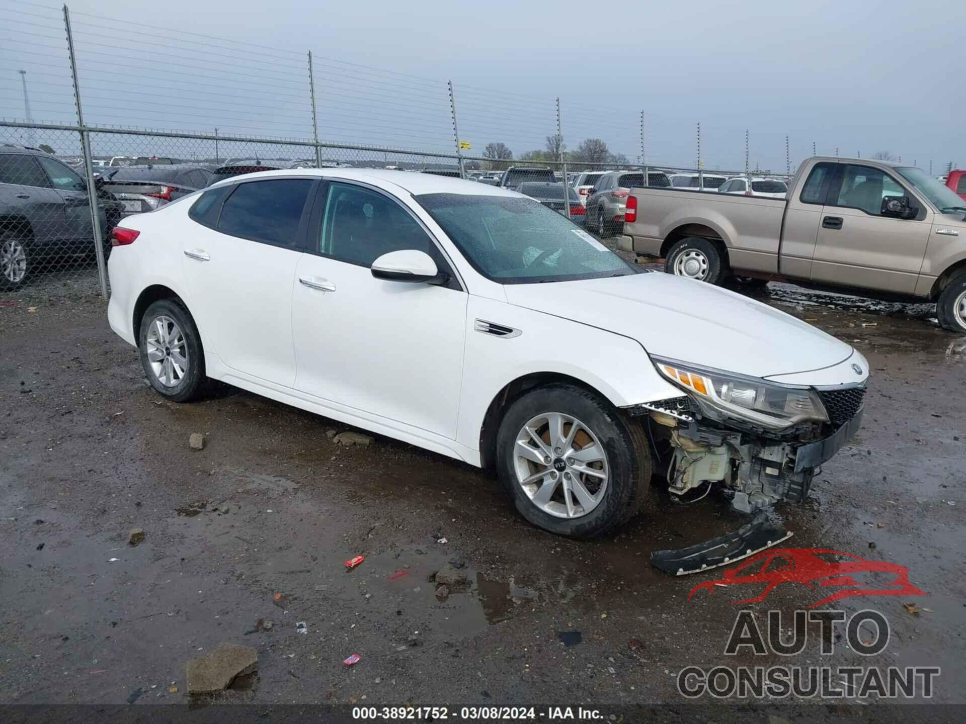 KIA OPTIMA 2018 - 5XXGT4L31JG227636