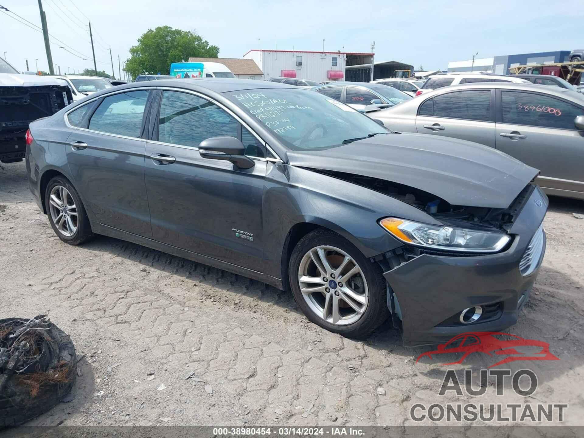 FORD FUSION ENERGI 2016 - 3FA6P0SU9GR172789