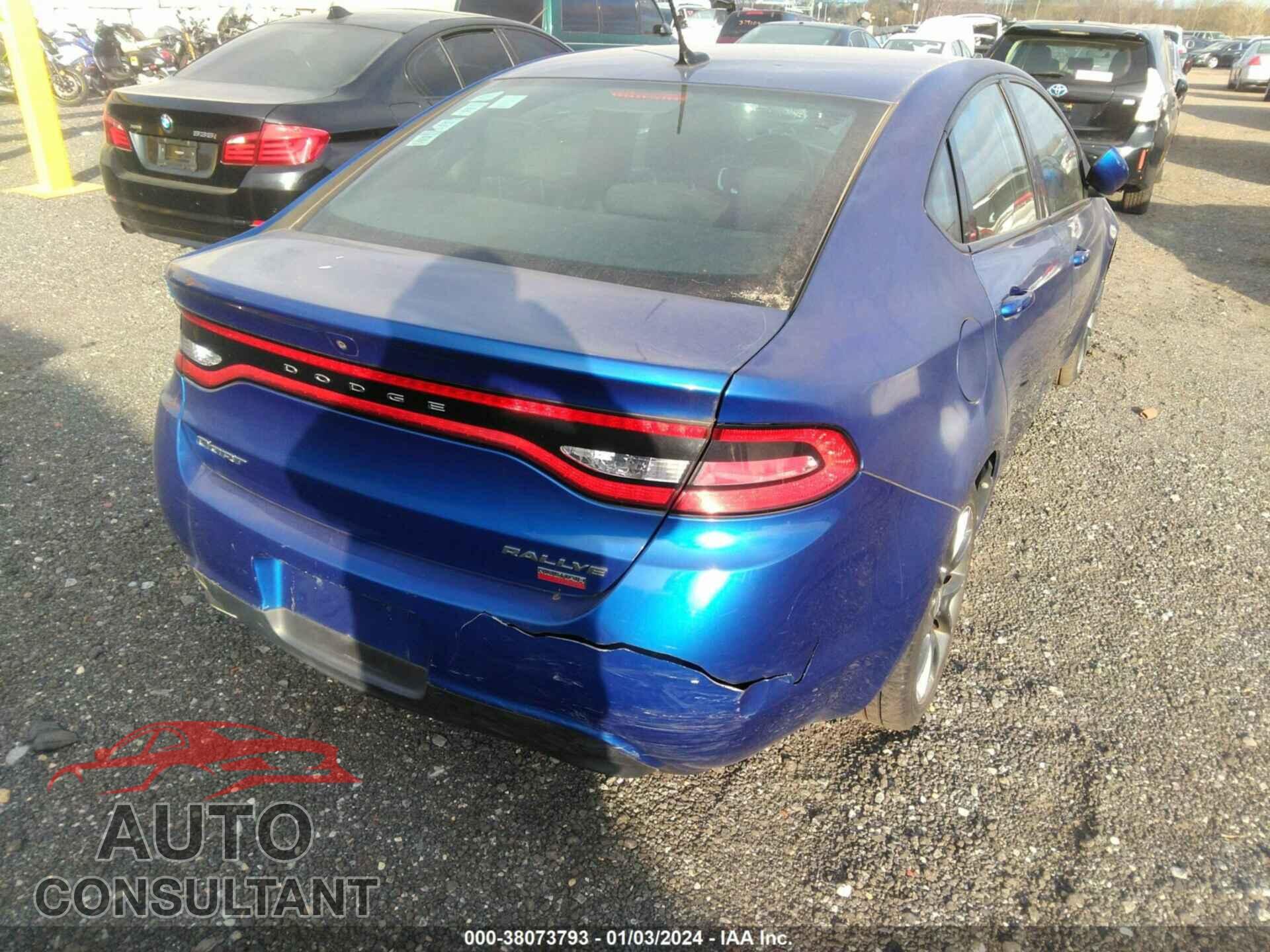 DODGE DART 2013 - 1C3CDFBHXDD159148