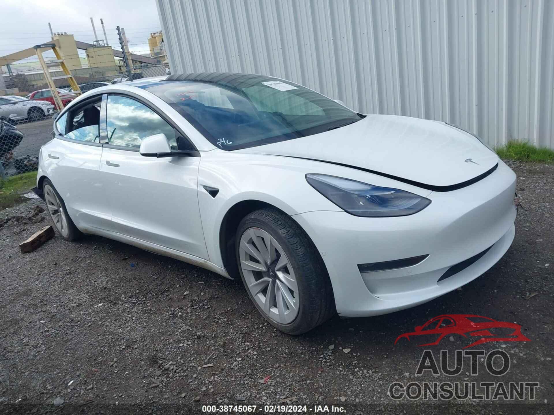 TESLA MODEL 3 2021 - 5YJ3E1EB0MF998821