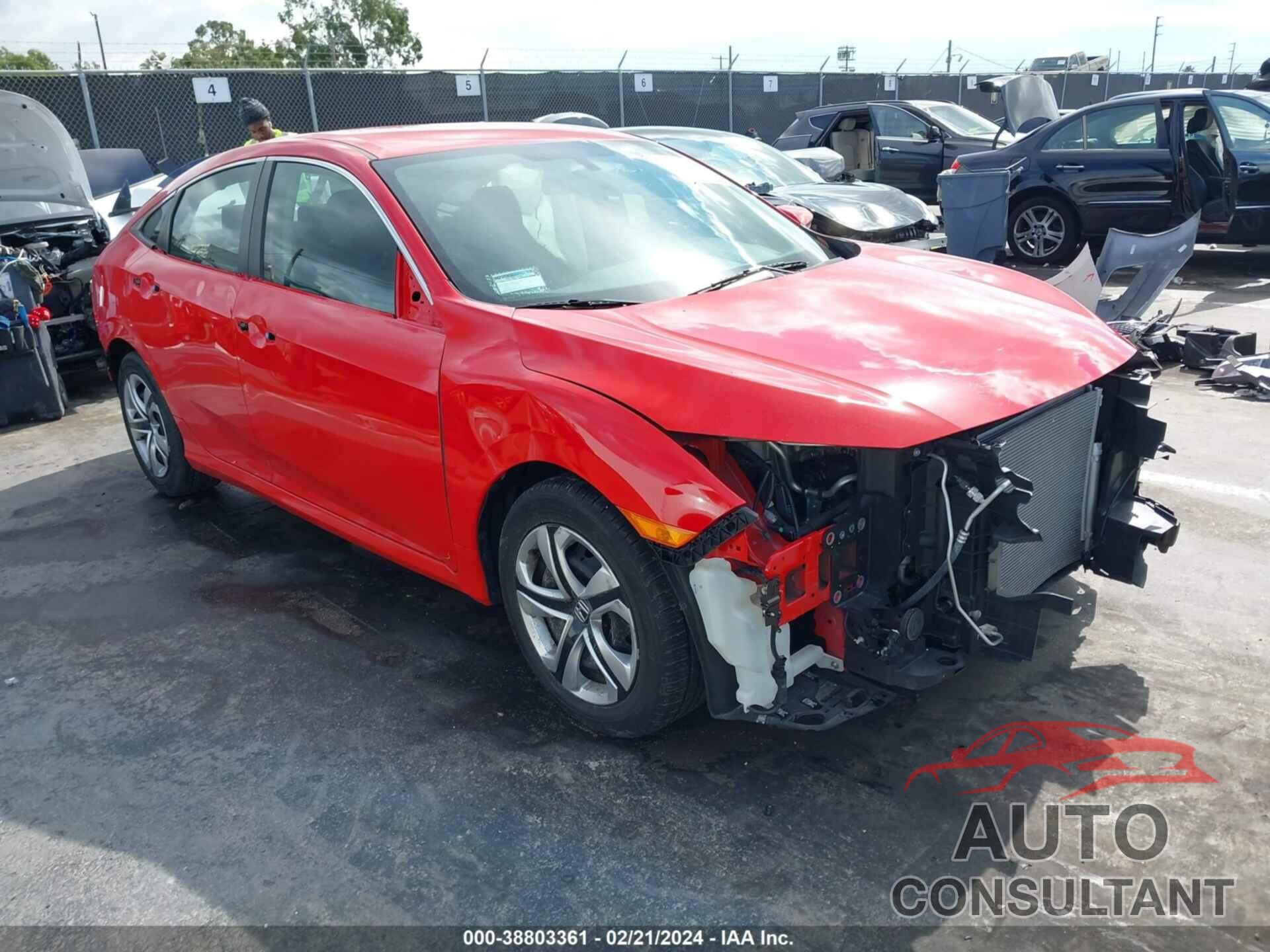 HONDA CIVIC 2018 - 2HGFC2F59JH607089