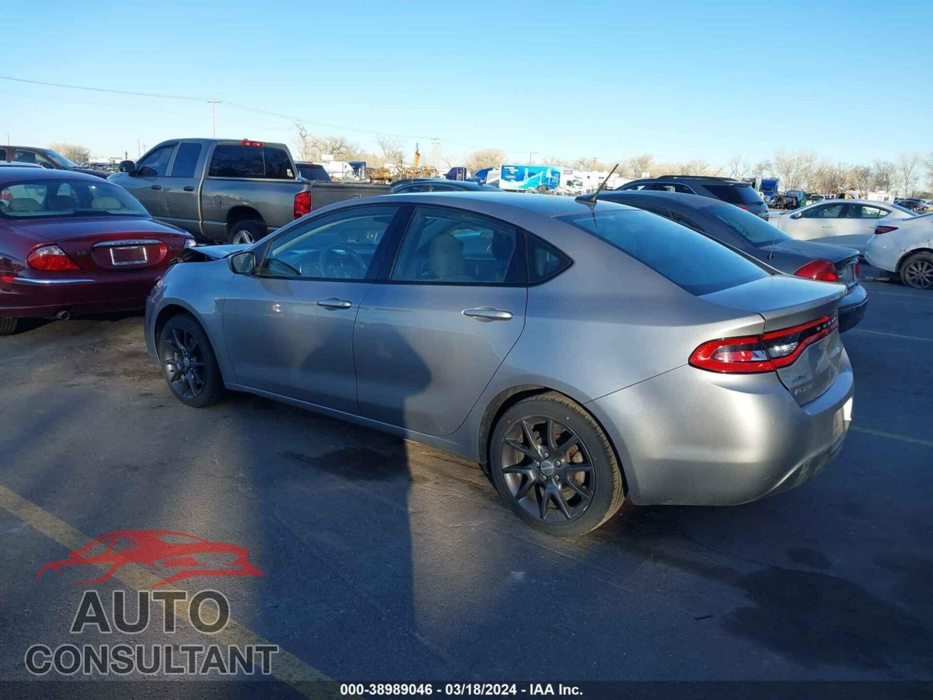 DODGE DART 2016 - 1C3CDFAA0GD606451