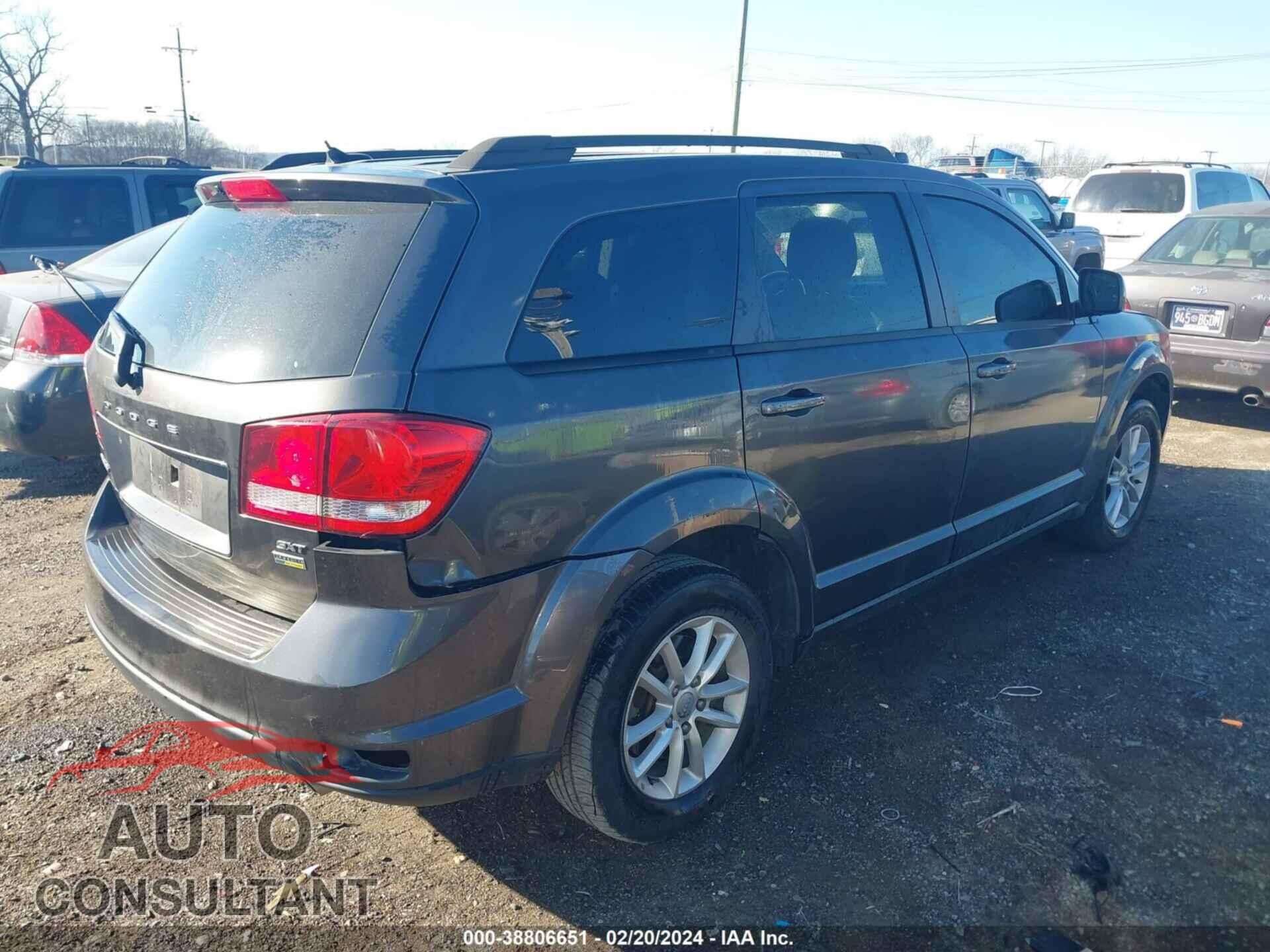 DODGE JOURNEY 2017 - 3C4PDCBG4HT510302