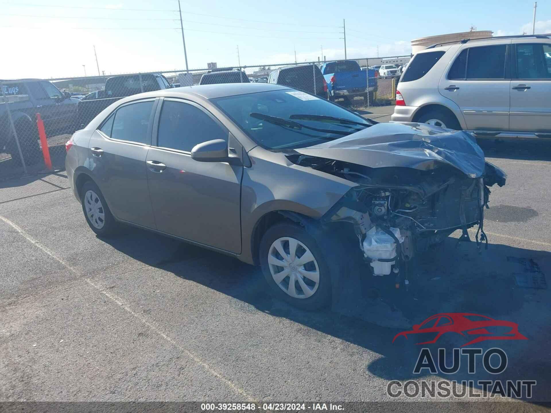 TOYOTA COROLLA 2017 - 5YFBPRHE0HP604772
