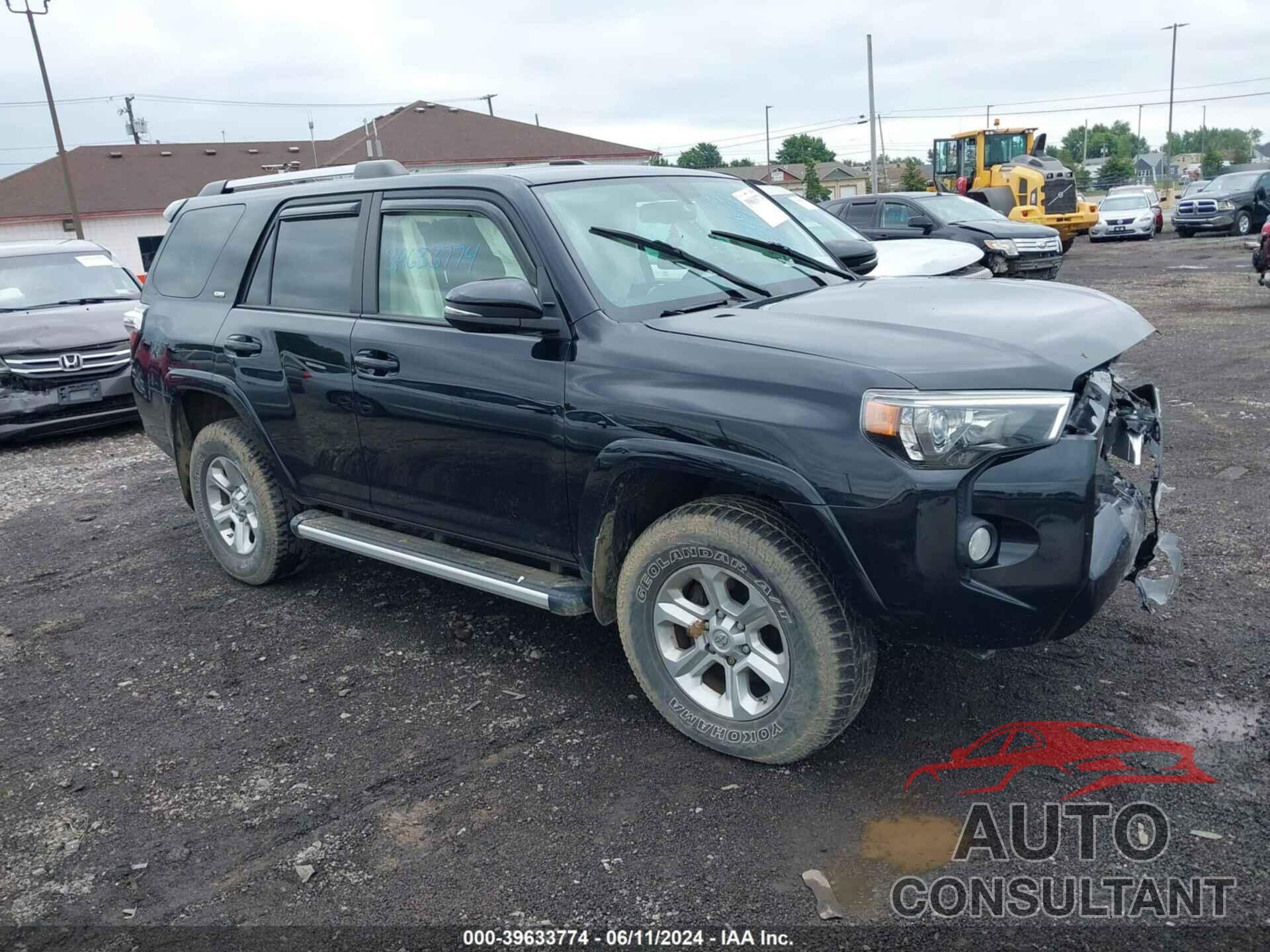 TOYOTA 4RUNNER 2019 - JTEBU5JR0K5706457