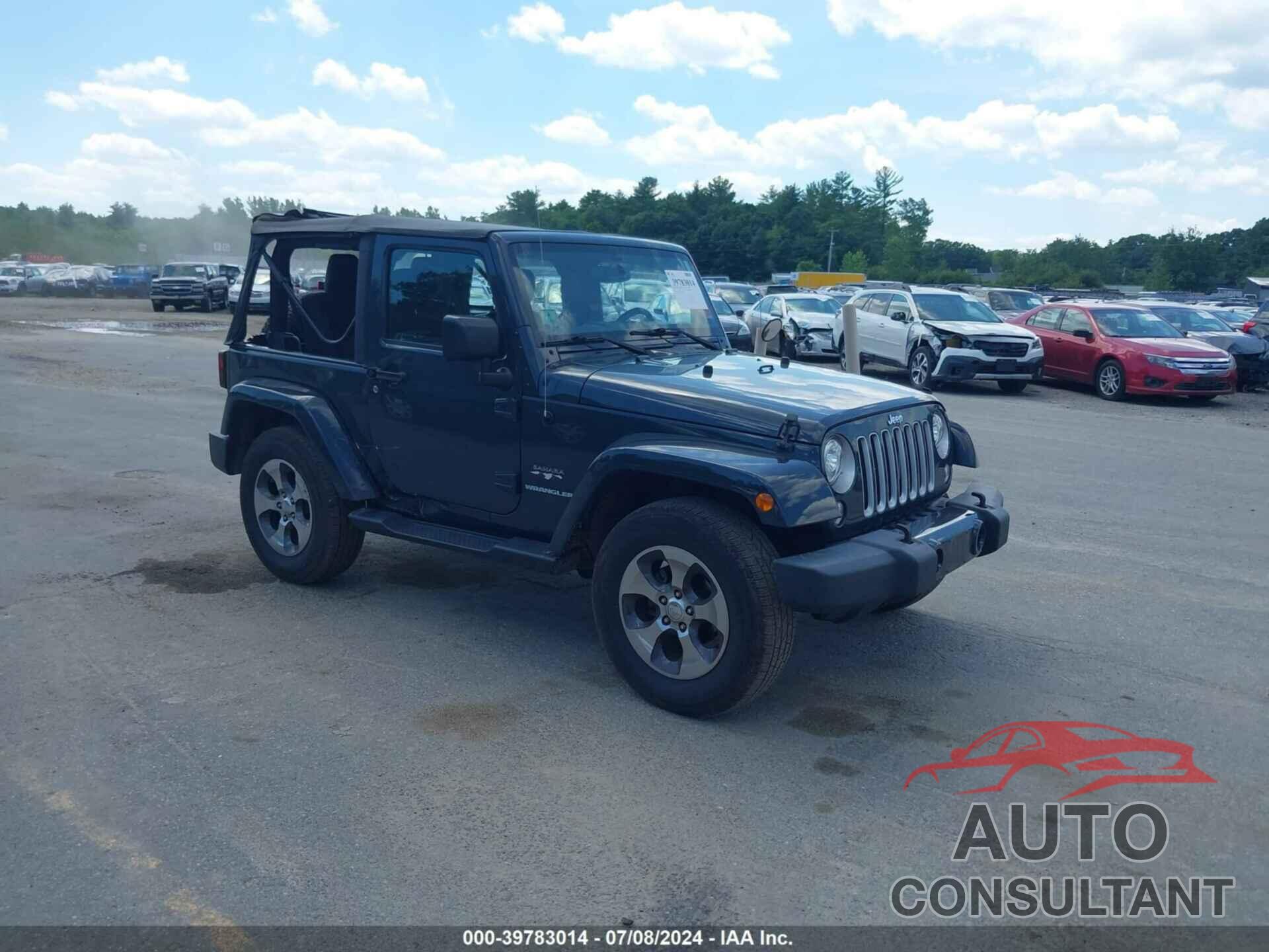 JEEP WRANGLER 2017 - 1C4AJWBG4HL568955