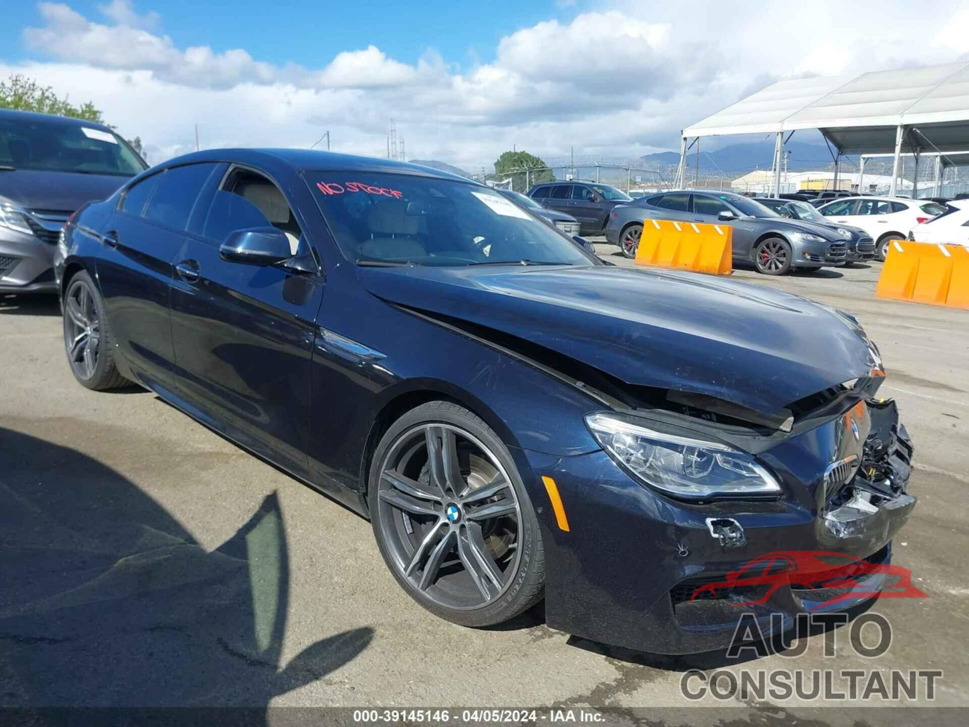 BMW 640I GRAN COUPE 2018 - WBA6D0C54JG852959