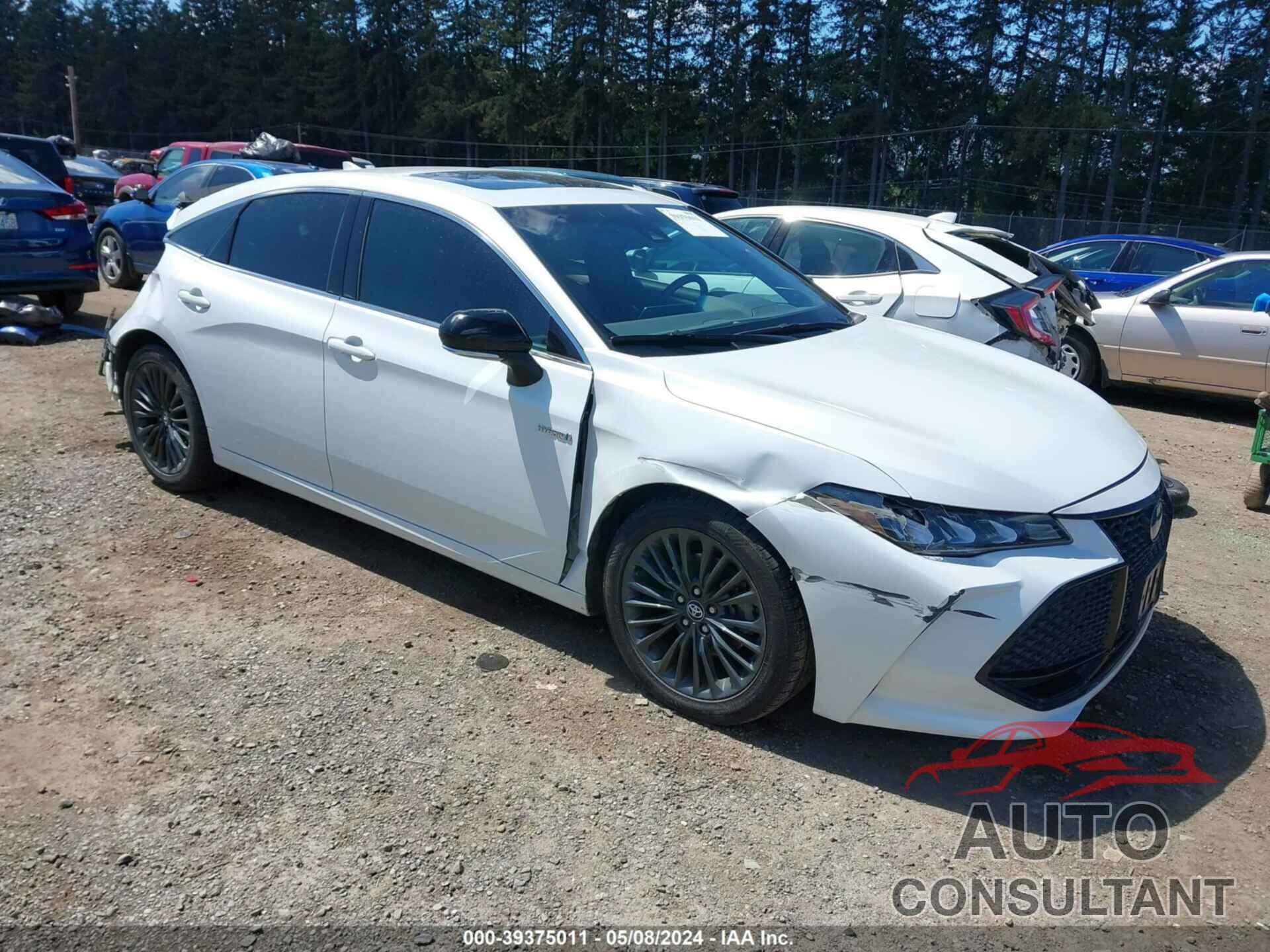 TOYOTA AVALON HYBRID 2020 - 4T1E21FB0LU015573