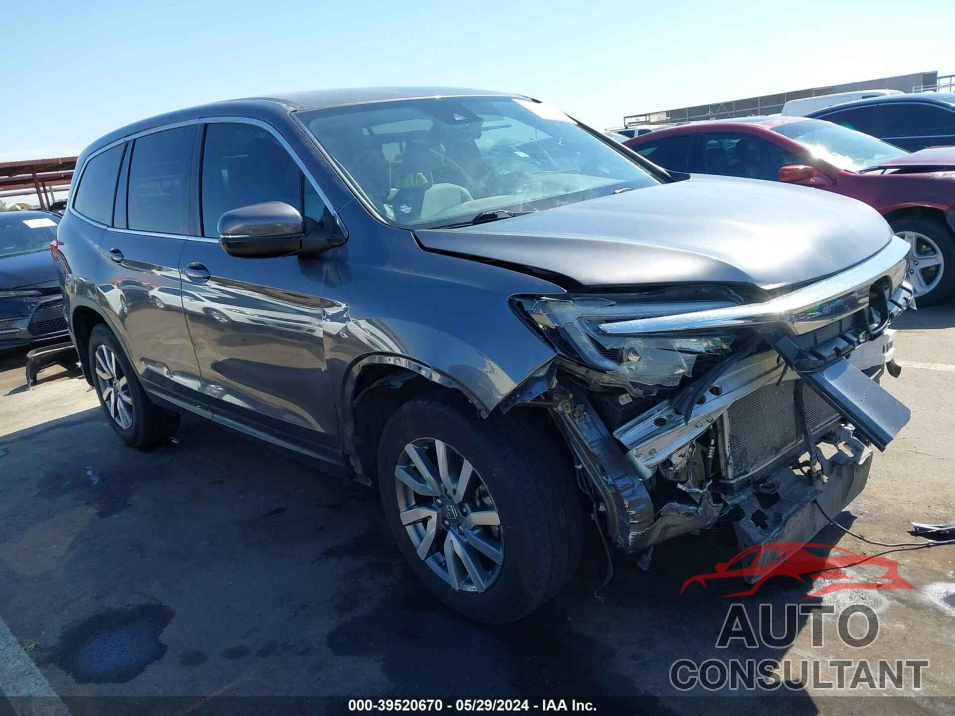 HONDA PILOT 2019 - 5FNYF5H39KB030101