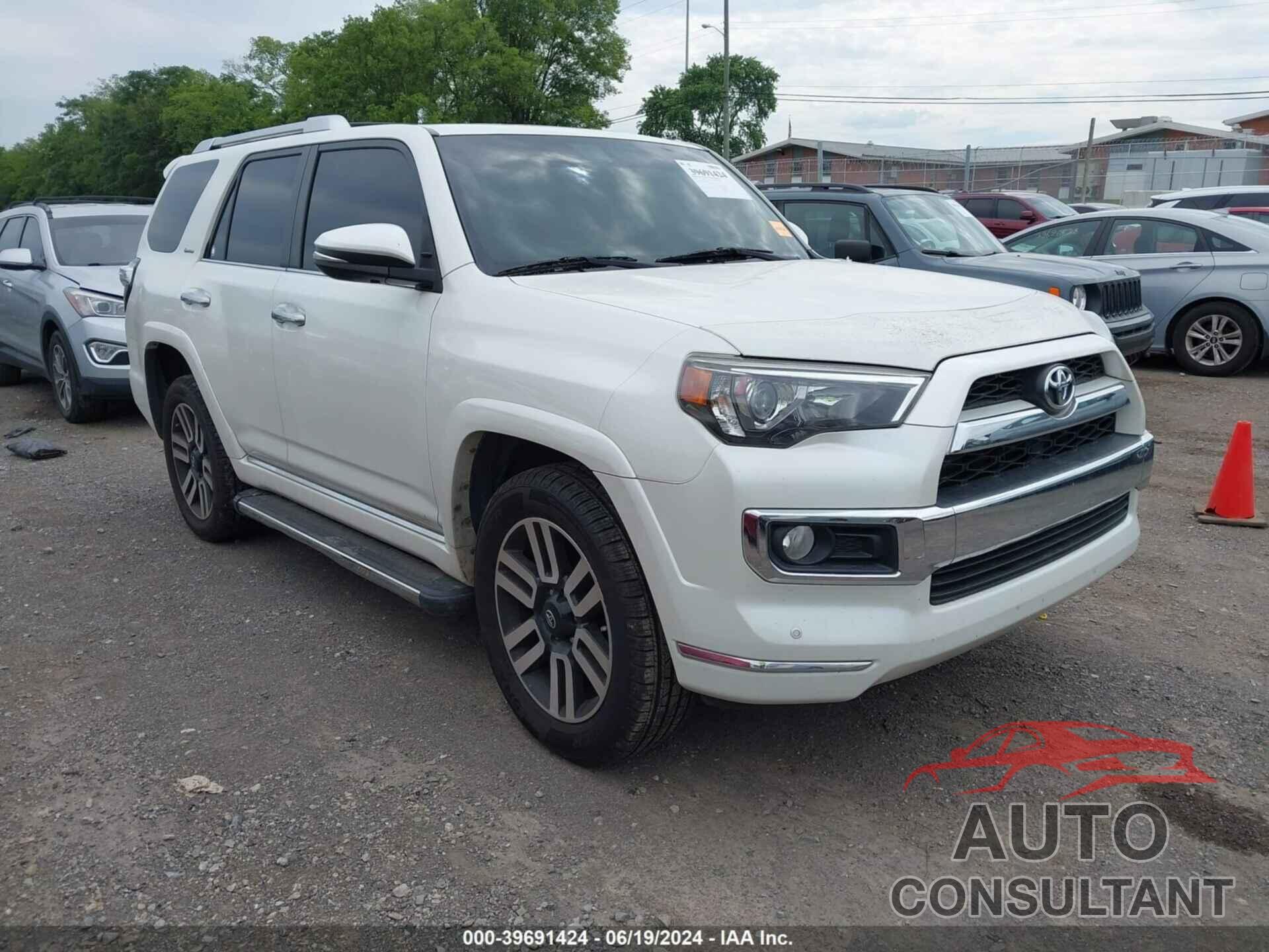 TOYOTA 4RUNNER 2016 - JTEBU5JR5G5395003