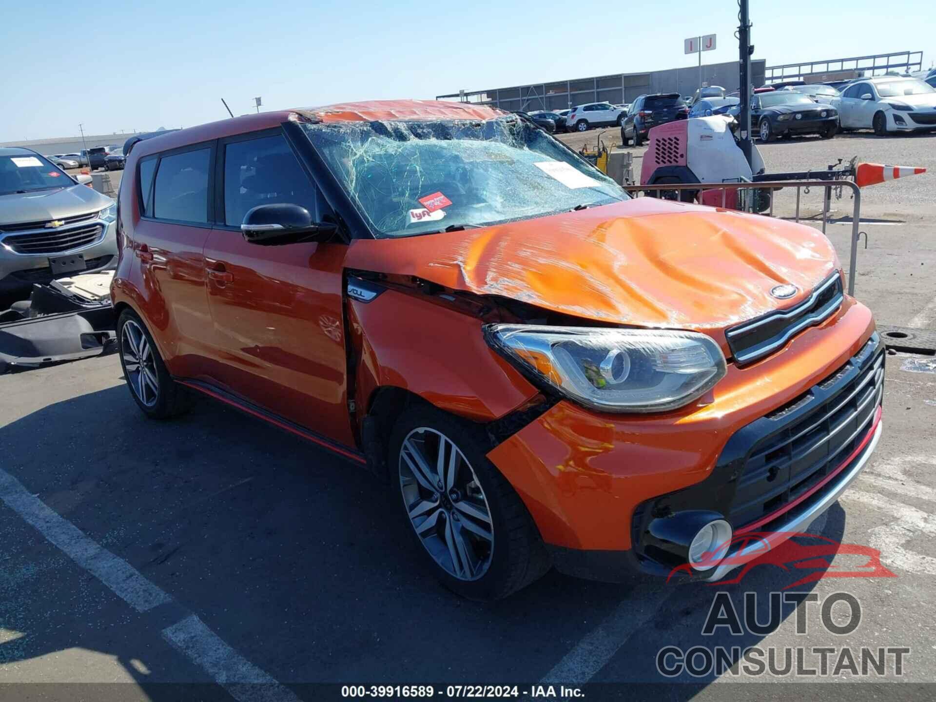 KIA SOUL 2018 - KNDJX3AA2J7570020