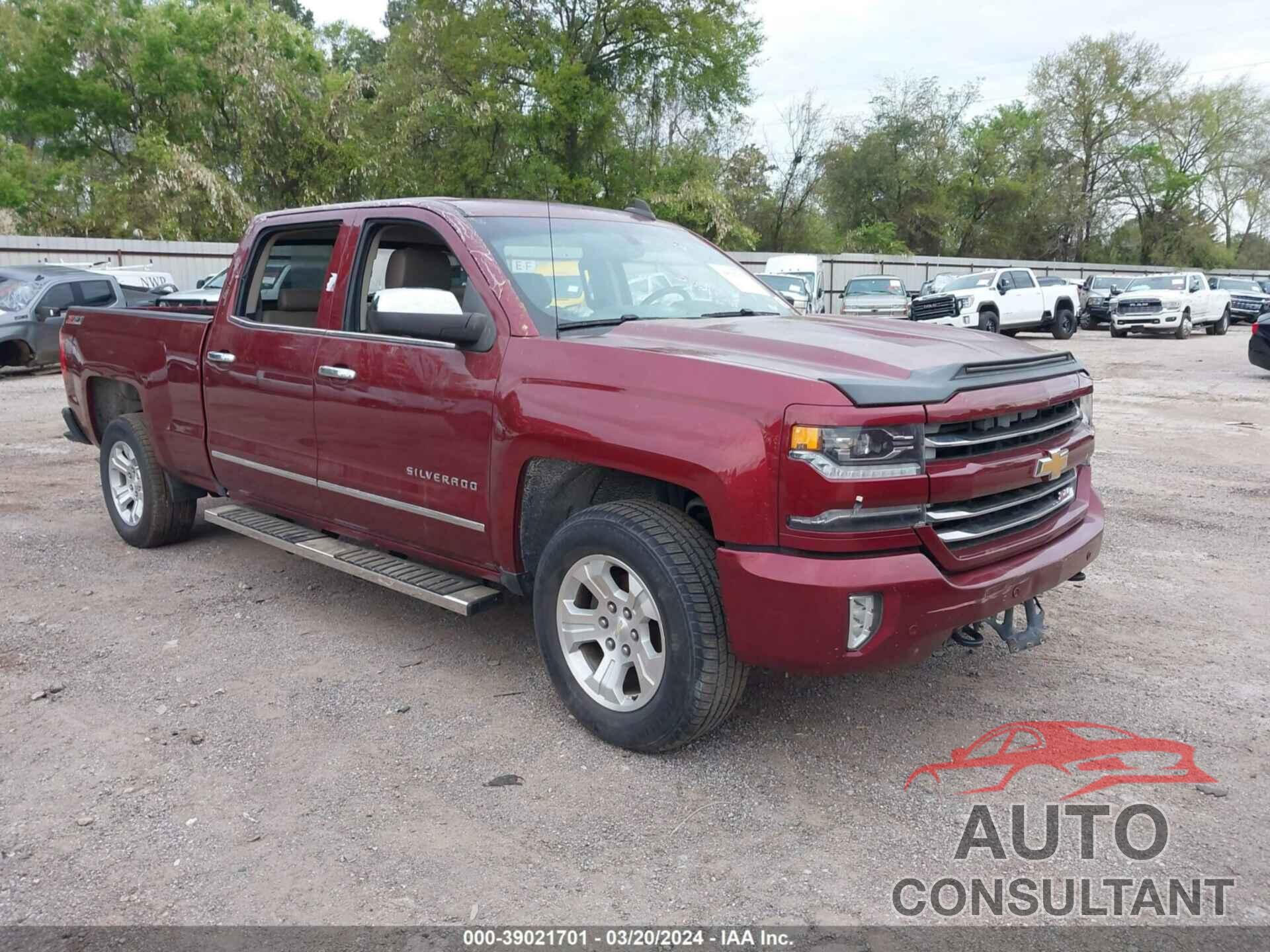 CHEVROLET SILVERADO 1500 2017 - 3GCUKSEC4HG170329