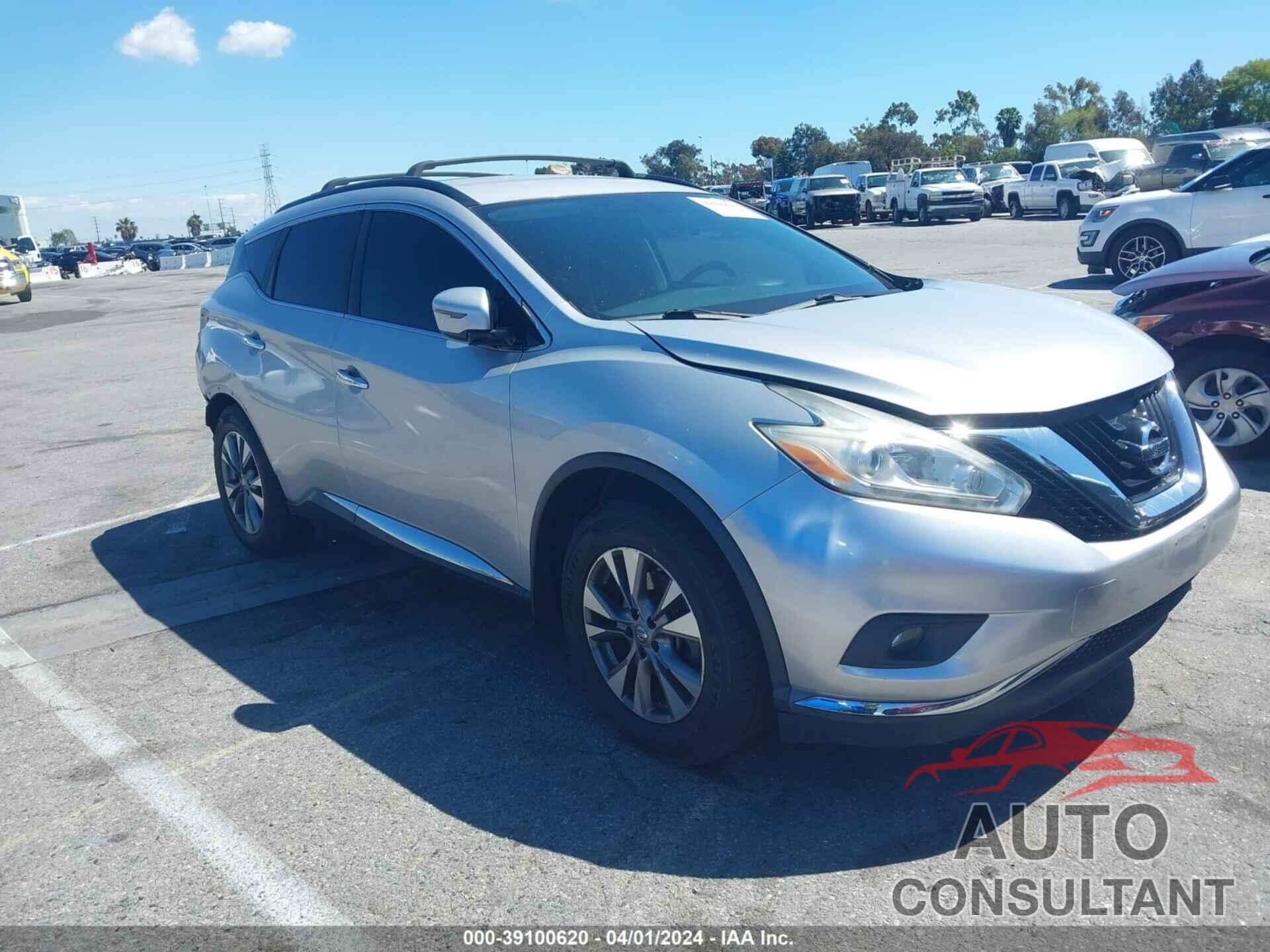 NISSAN MURANO 2016 - 5N1AZ2MG7GN156137