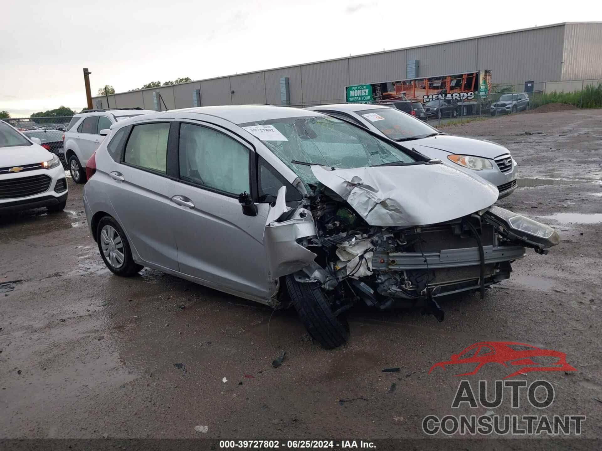 HONDA FIT 2016 - JHMGK5H52GX015797