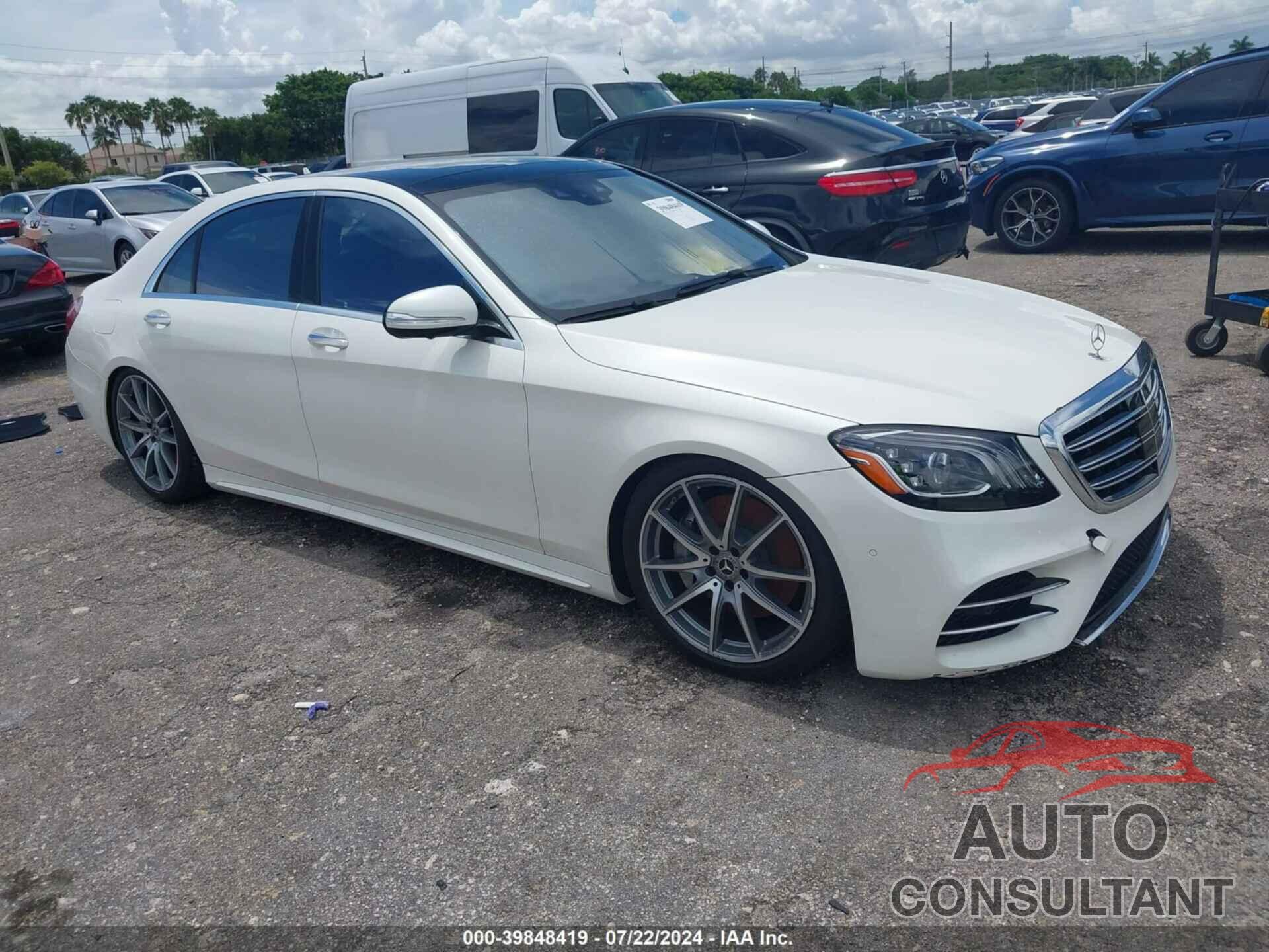 MERCEDES-BENZ S 560 2020 - WDDUG8DB8LA525819