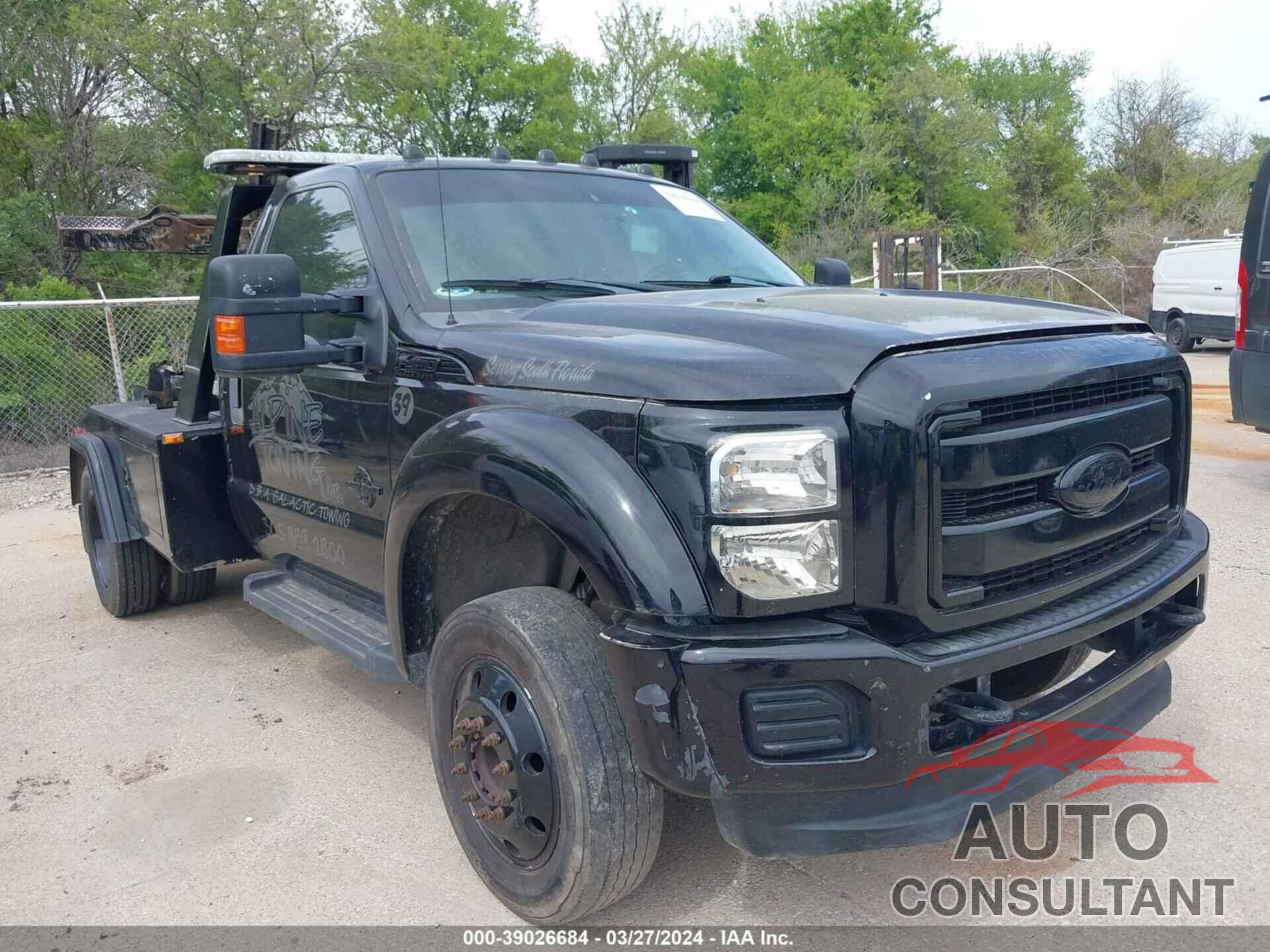 FORD F-450 CHASSIS 2016 - 1FDUF4GT2GEC31529