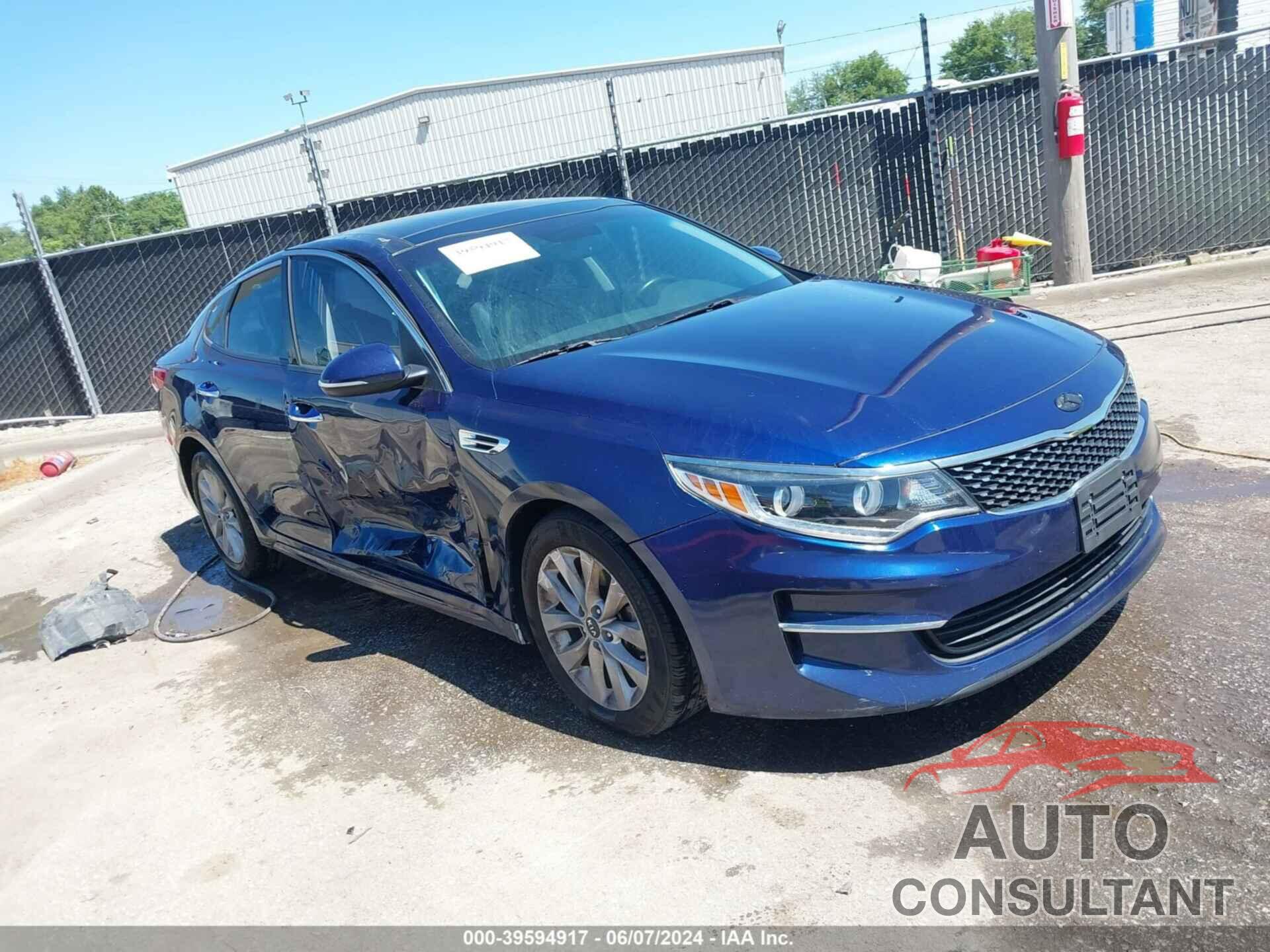 KIA OPTIMA 2016 - 5XXGU4L39GG096297