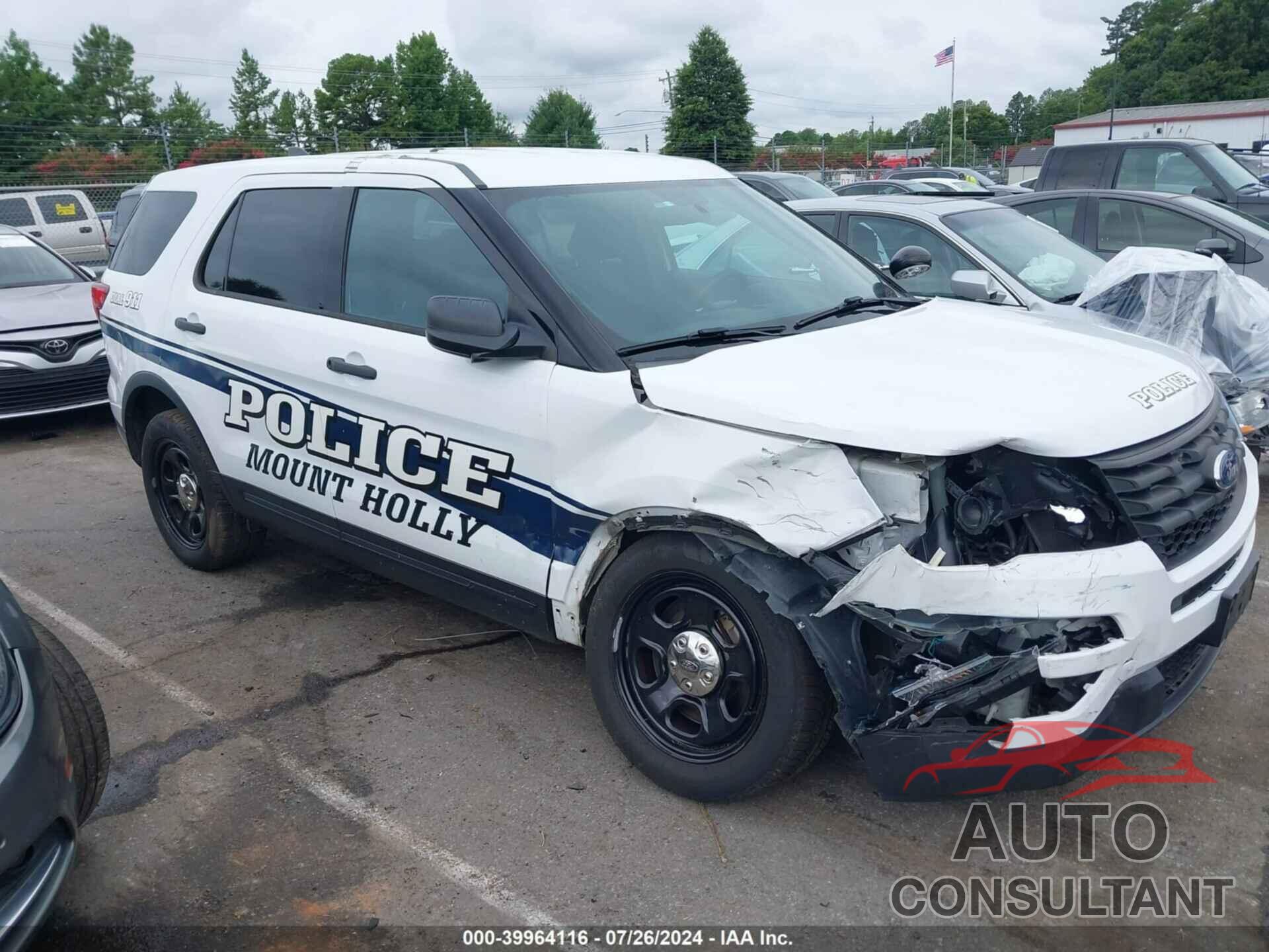 FORD POLICE INTERCEPTOR UTILITY 2018 - 1FM5K8AR6JGA43998