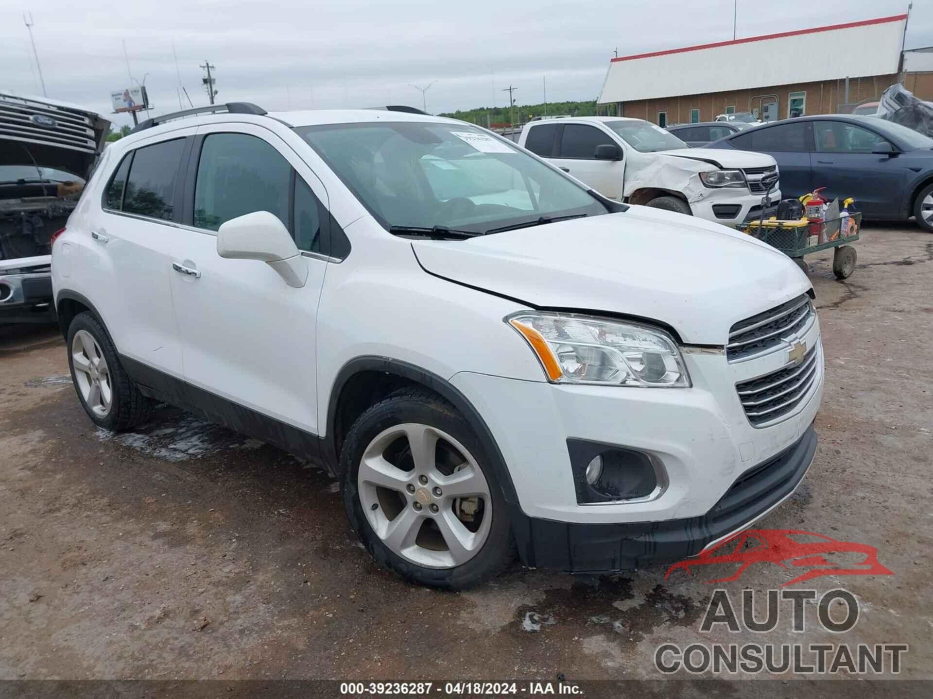 CHEVROLET TRAX 2016 - 3GNCJMSB6GL279250