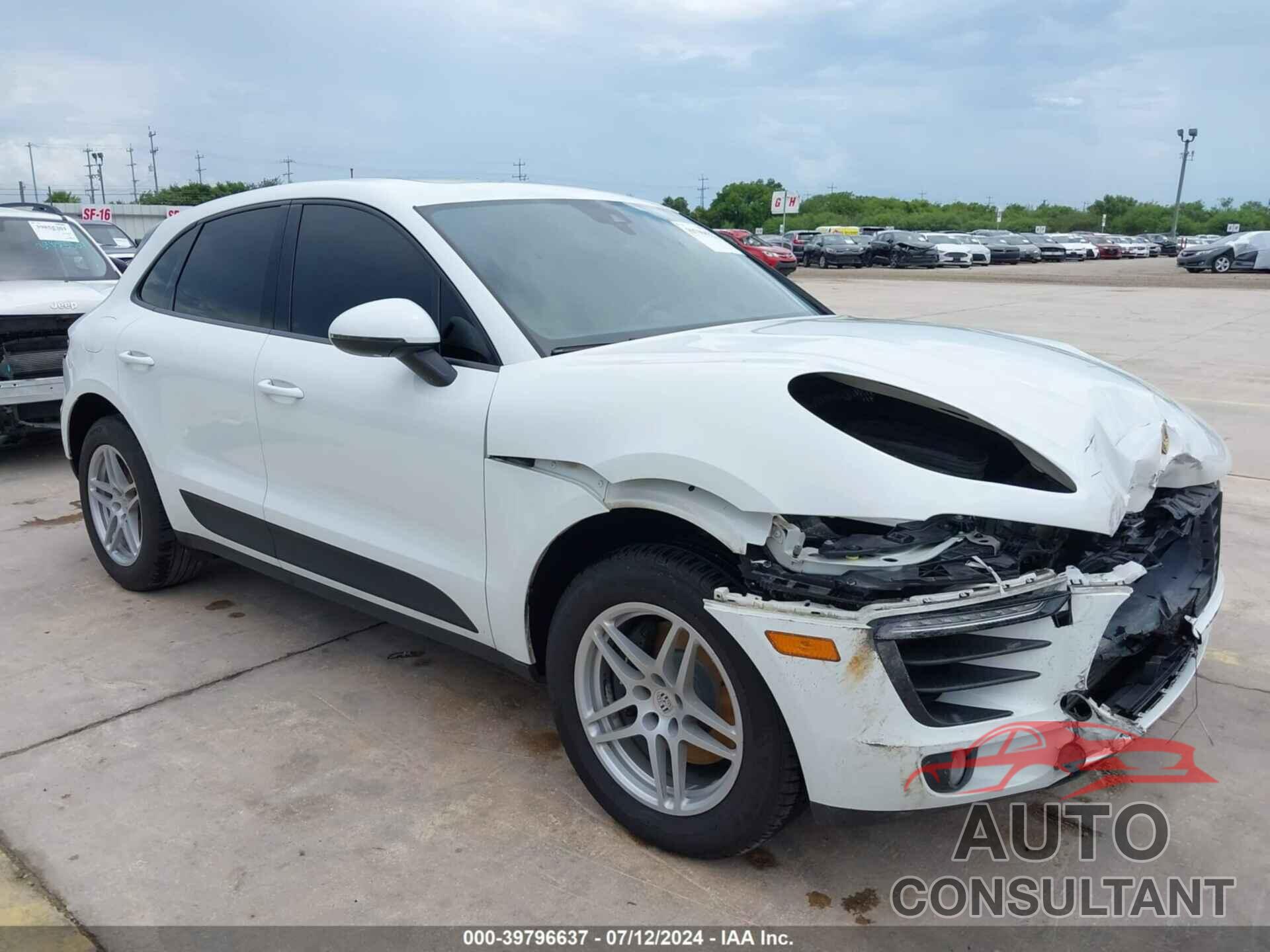 PORSCHE MACAN 2018 - WP1AA2A51JLB12313