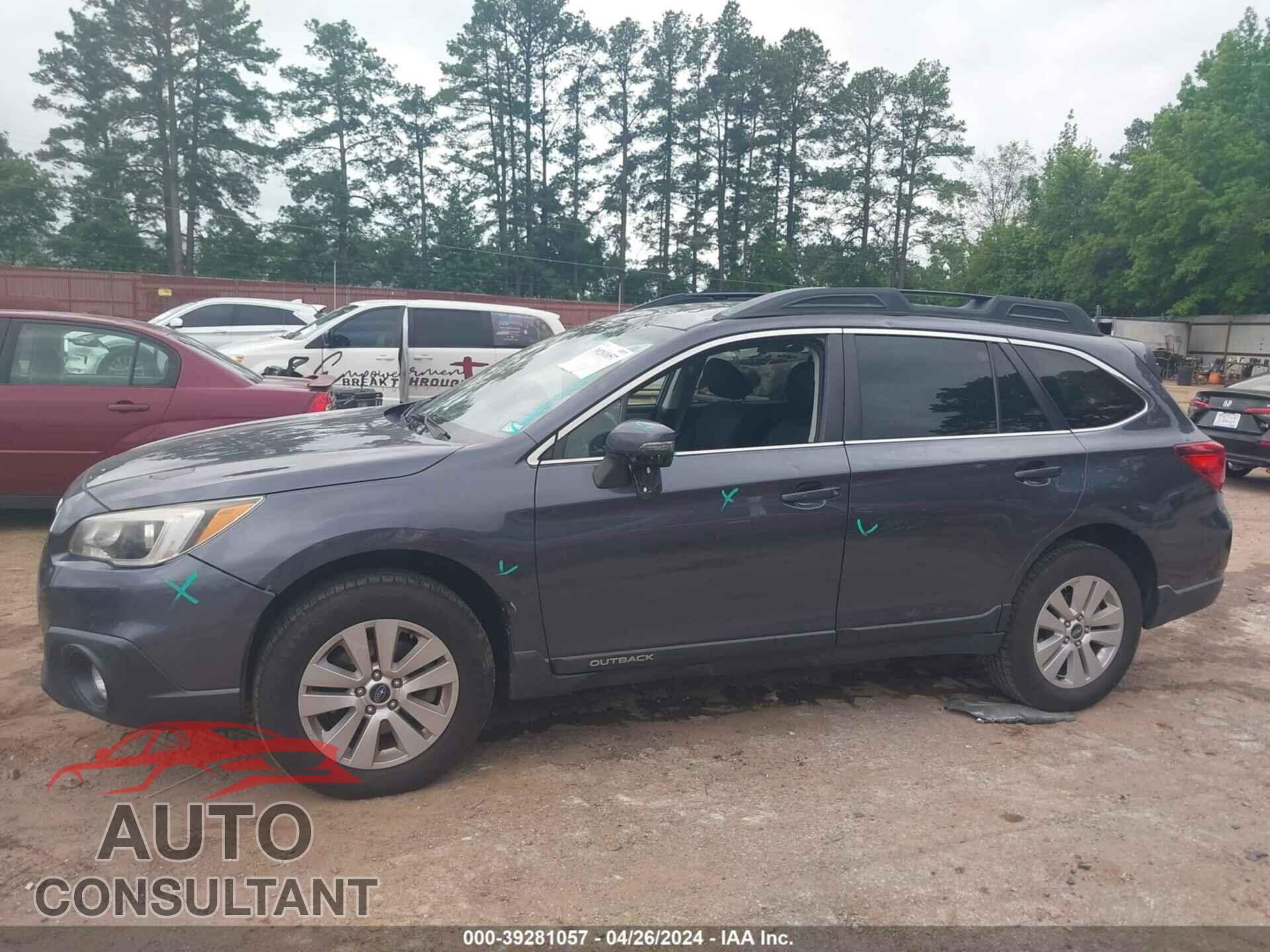 SUBARU OUTBACK 2016 - 4S4BSBFC5G3353368