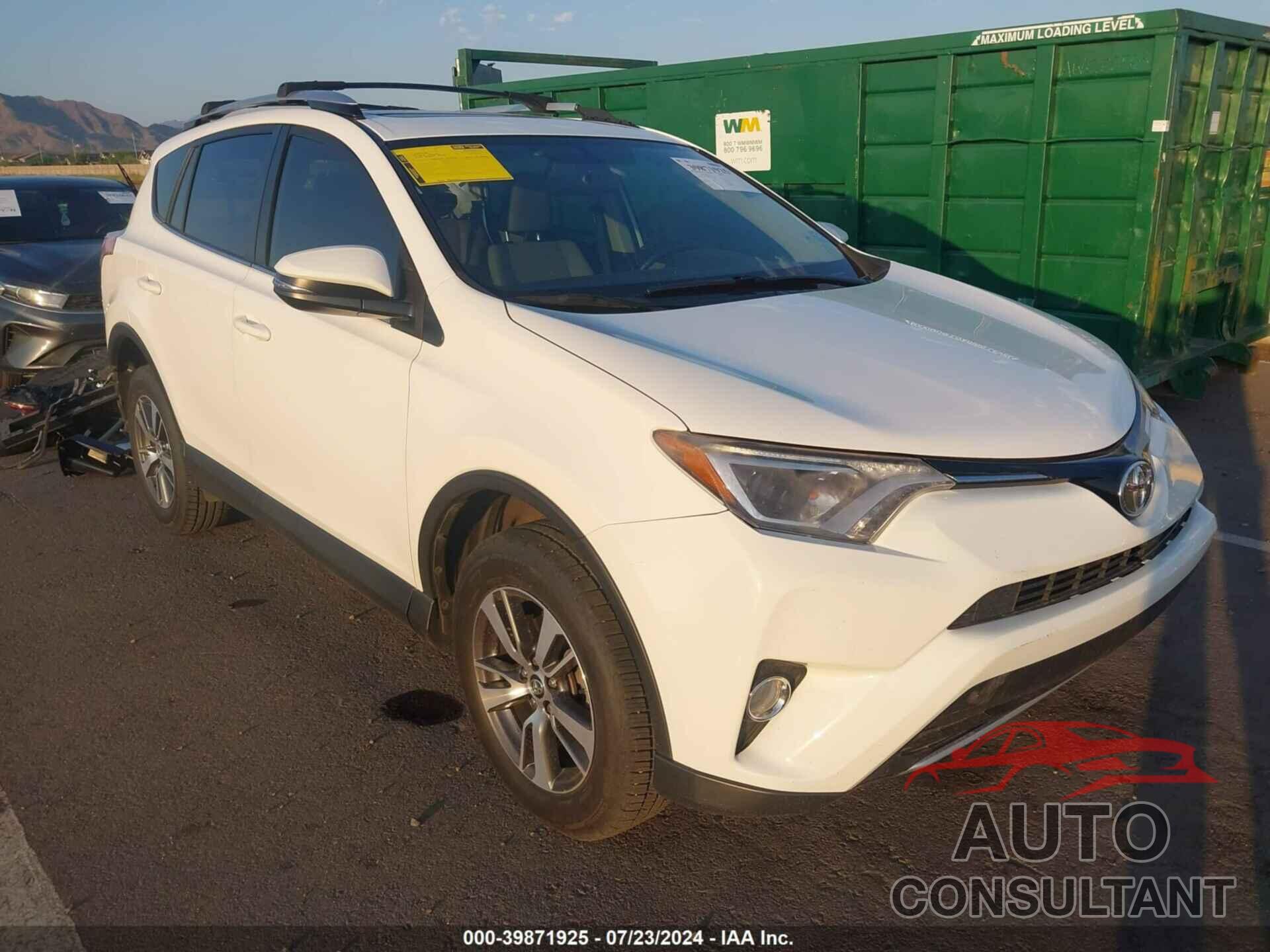 TOYOTA RAV4 2016 - JTMRFREV8GJ077461