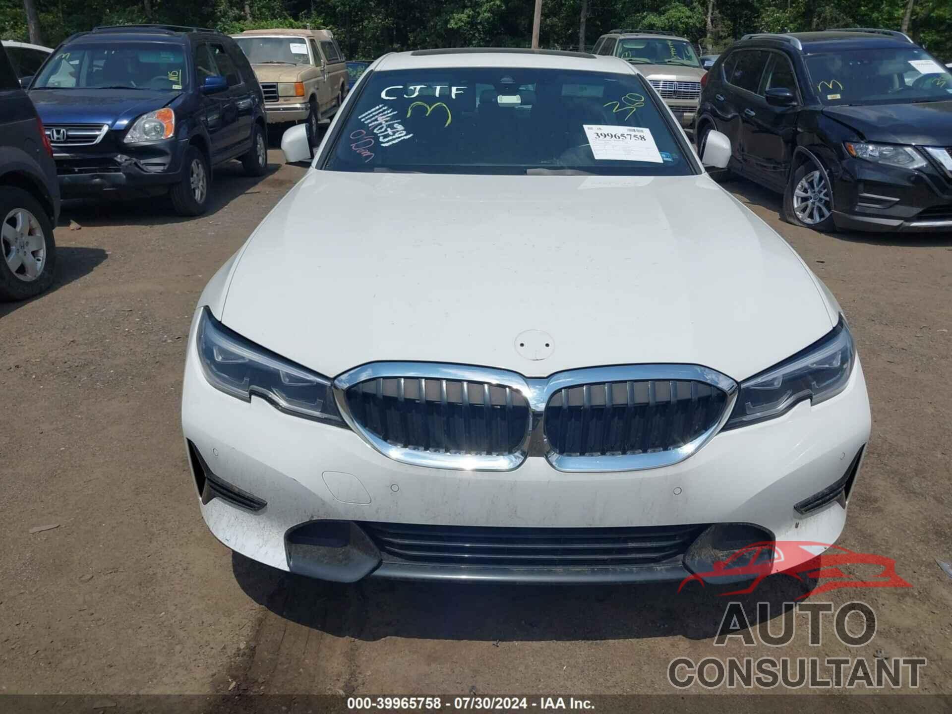 BMW 3 SERIES 2021 - 3MW5R7J01M8B81962