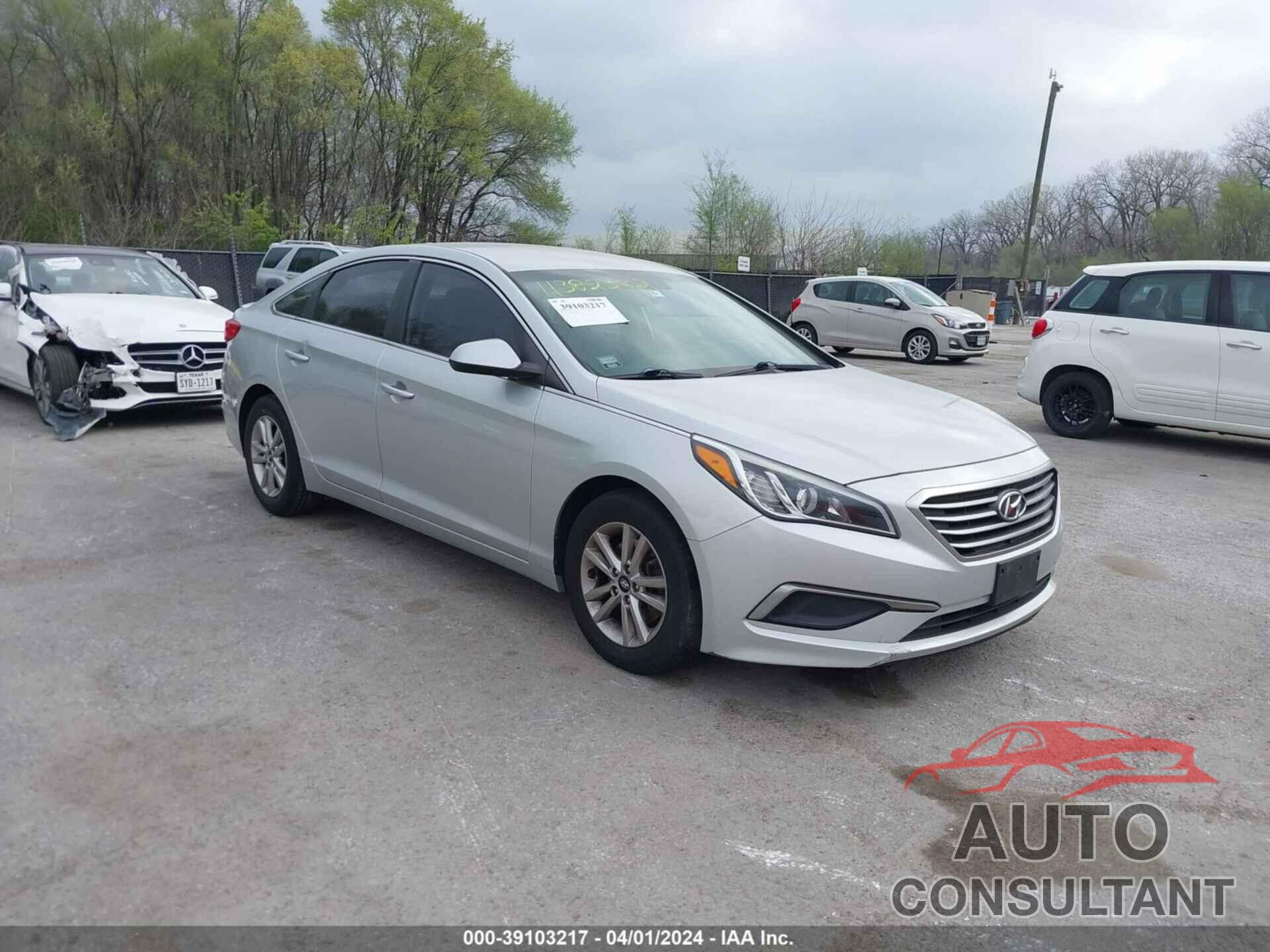 HYUNDAI SONATA 2016 - 5NPE24AFXGH272983