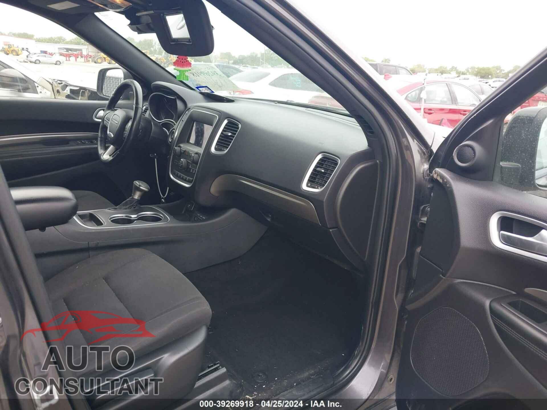 DODGE DURANGO 2019 - 1C4RDHAG4KC836367