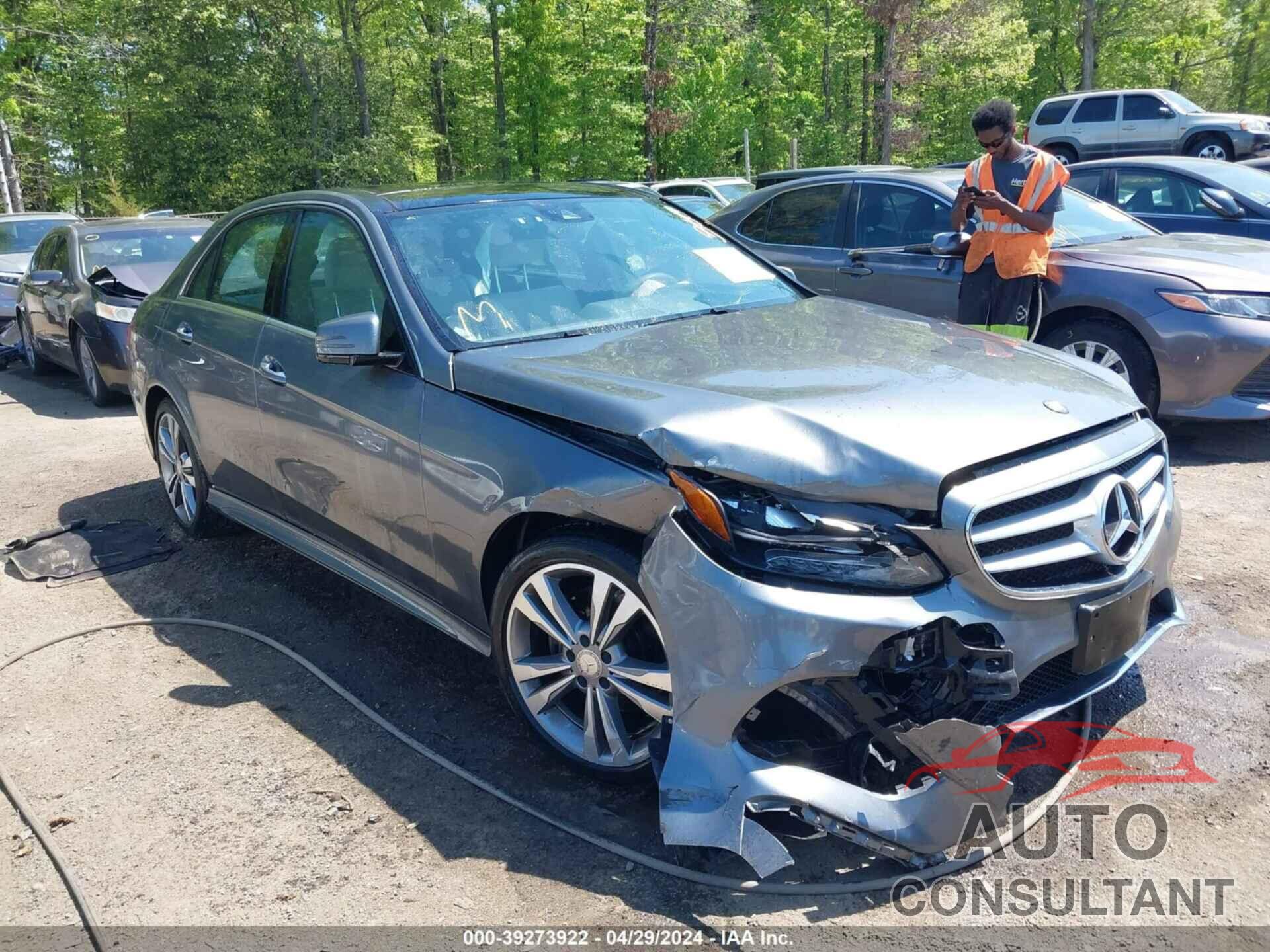 MERCEDES-BENZ E 350 2016 - WDDHF8JB9GB304609