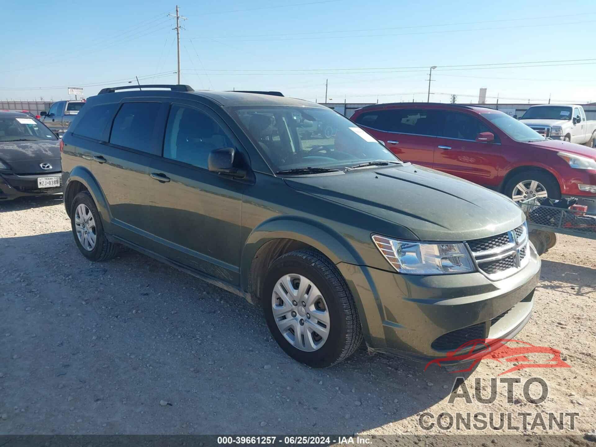 DODGE JOURNEY 2018 - 3C4PDCAB9JT274998