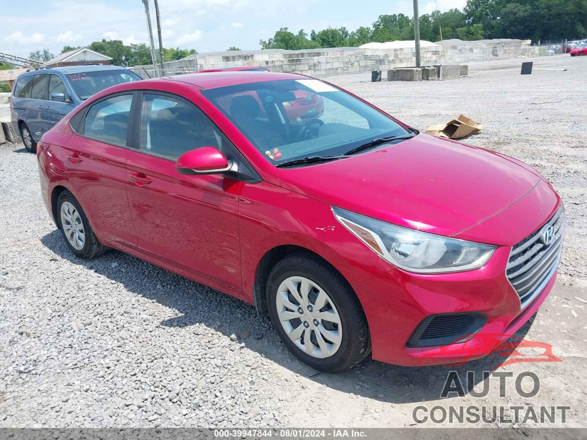 HYUNDAI ACCENT 2018 - 3KPC24A34JE025127