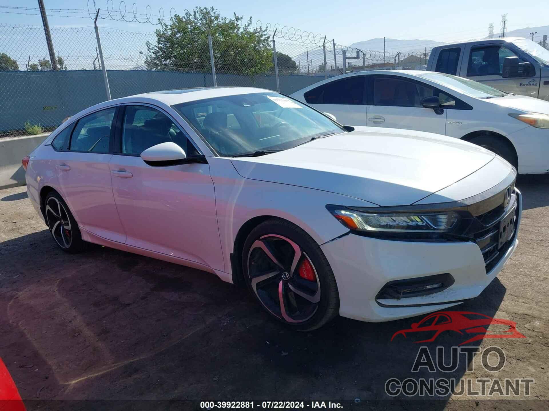 HONDA ACCORD 2019 - 1HGCV2F36KA012860