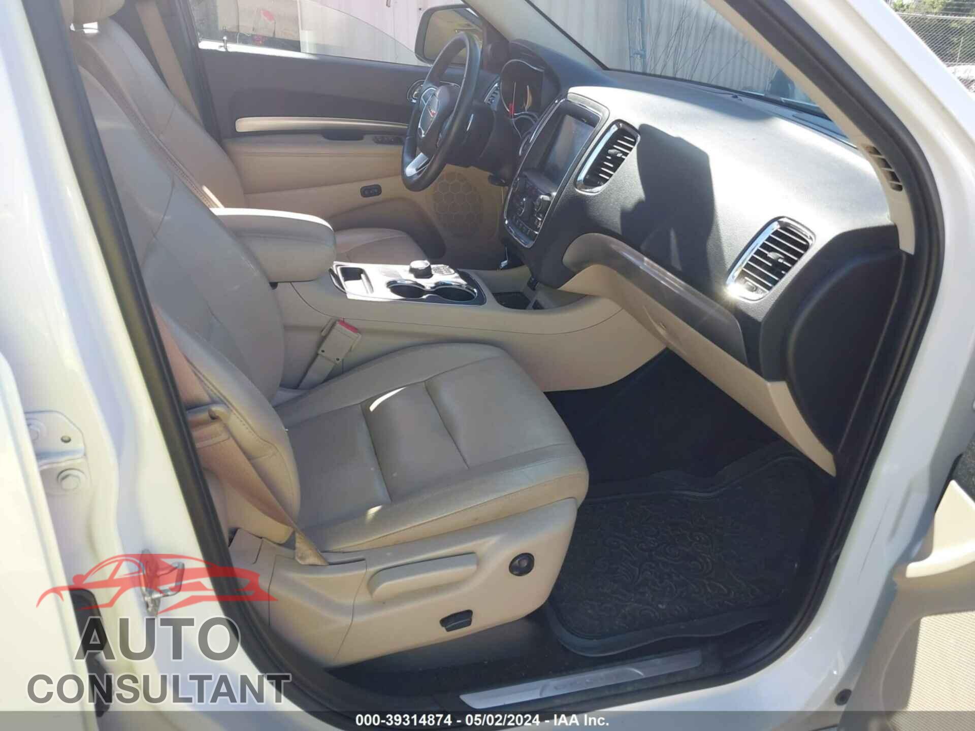 DODGE DURANGO 2017 - 1C4RDJDG3HC847968