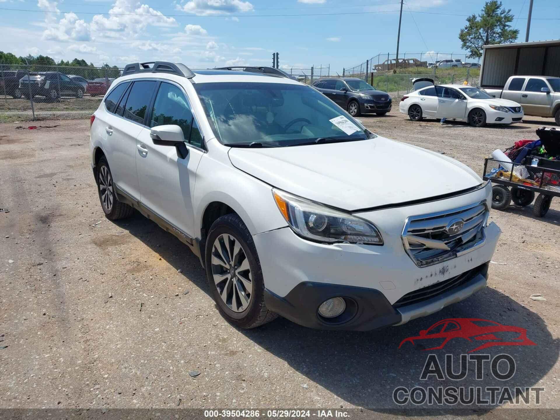 SUBARU OUTBACK 2017 - 4S4BSENC5H3306801