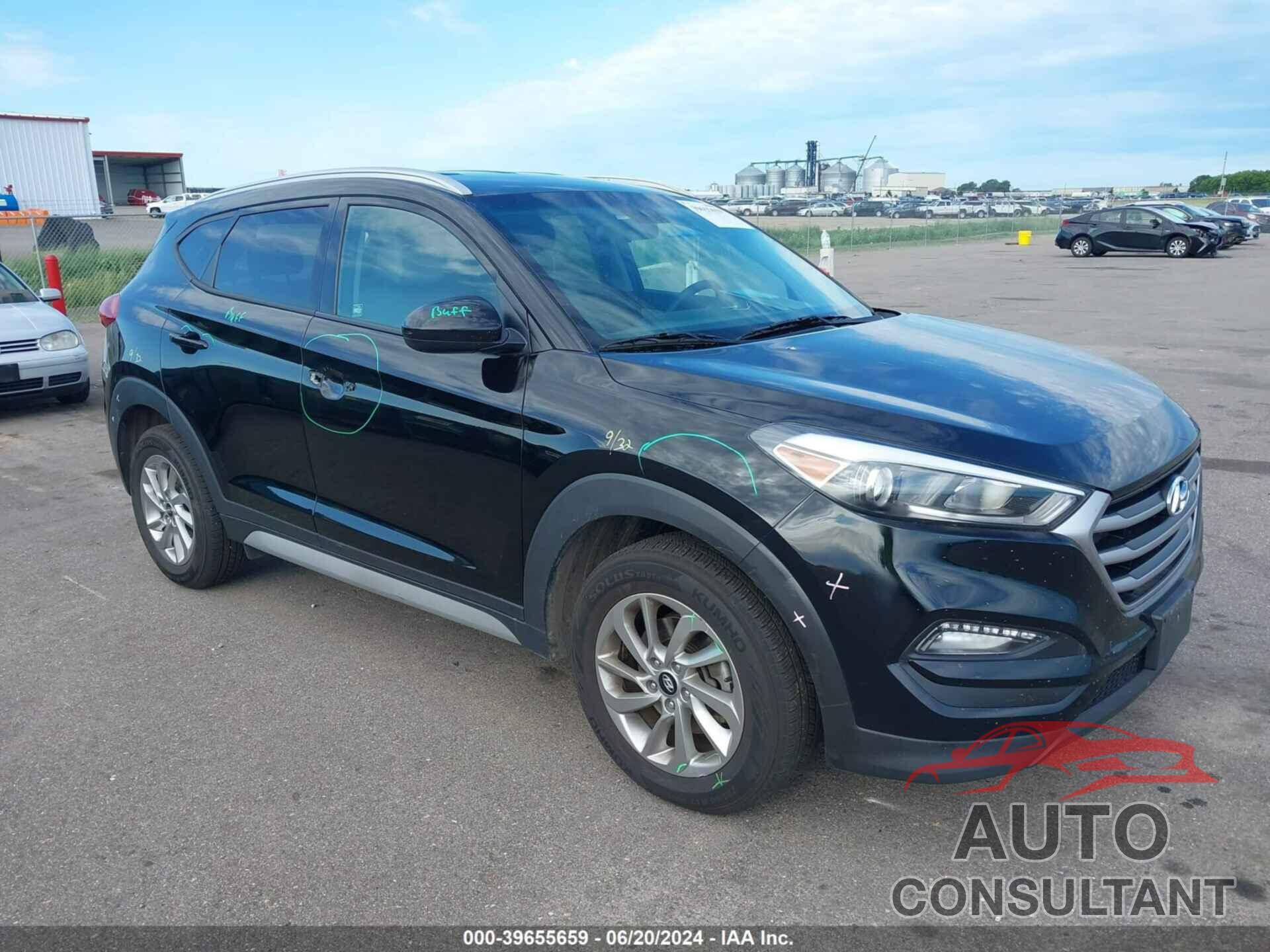 HYUNDAI TUCSON 2018 - KM8J3CA44JU603862