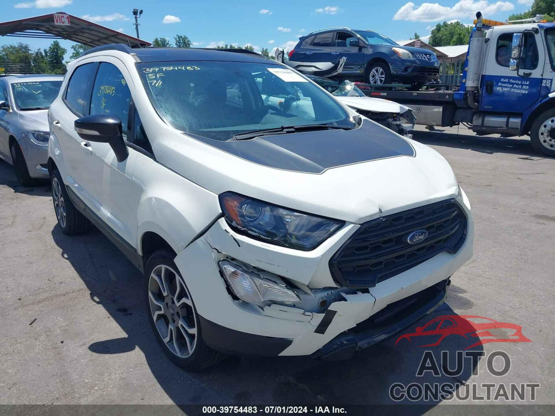 FORD ECOSPORT 2020 - MAJ6S3JLXLC326797