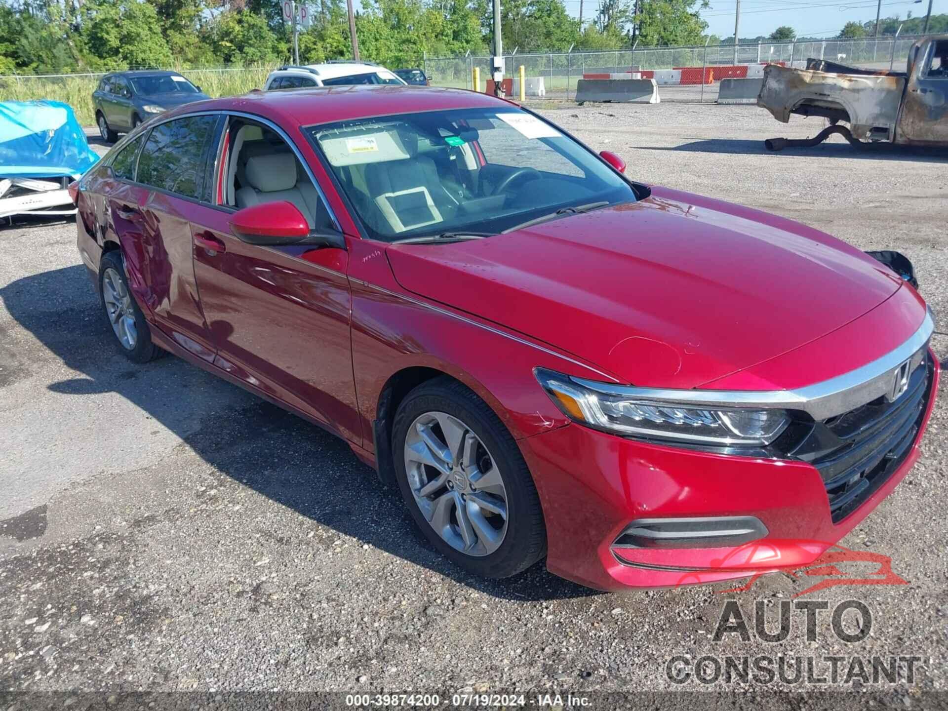 HONDA ACCORD 2019 - 1HGCV1F12KA010886