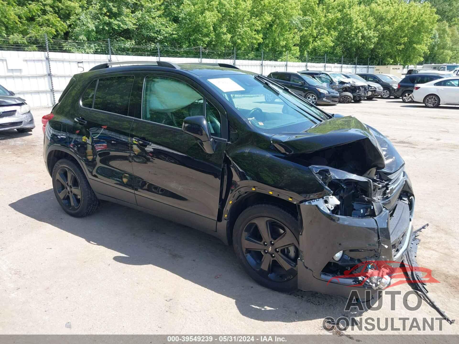 CHEVROLET TRAX 2019 - KL7CJRSB9KB759005