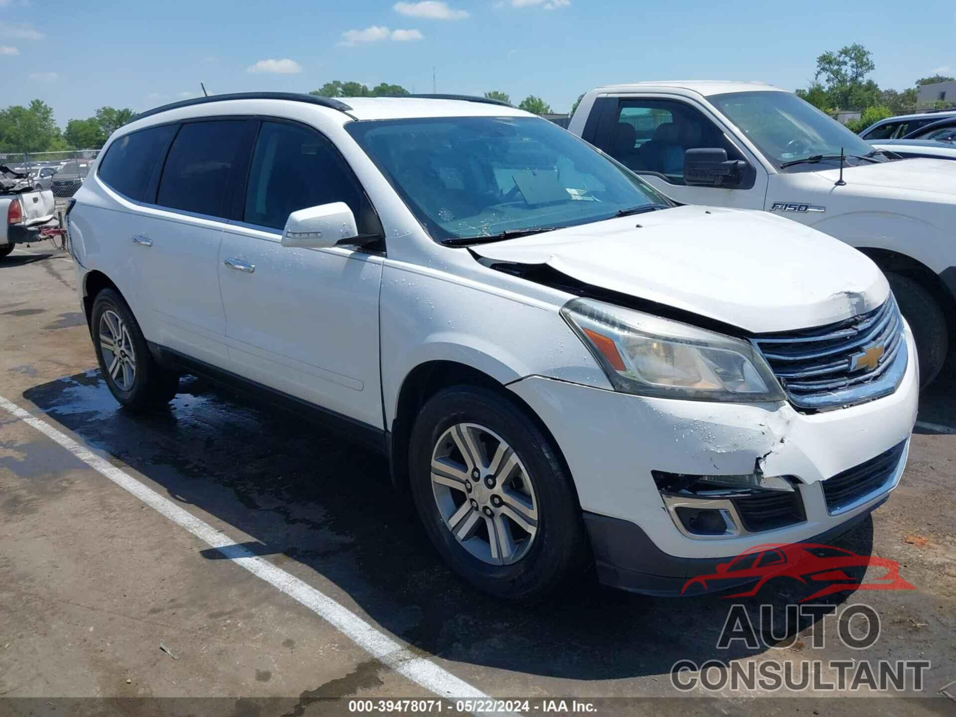 CHEVROLET TRAVERSE 2016 - 1GNKVGKD6GJ151472