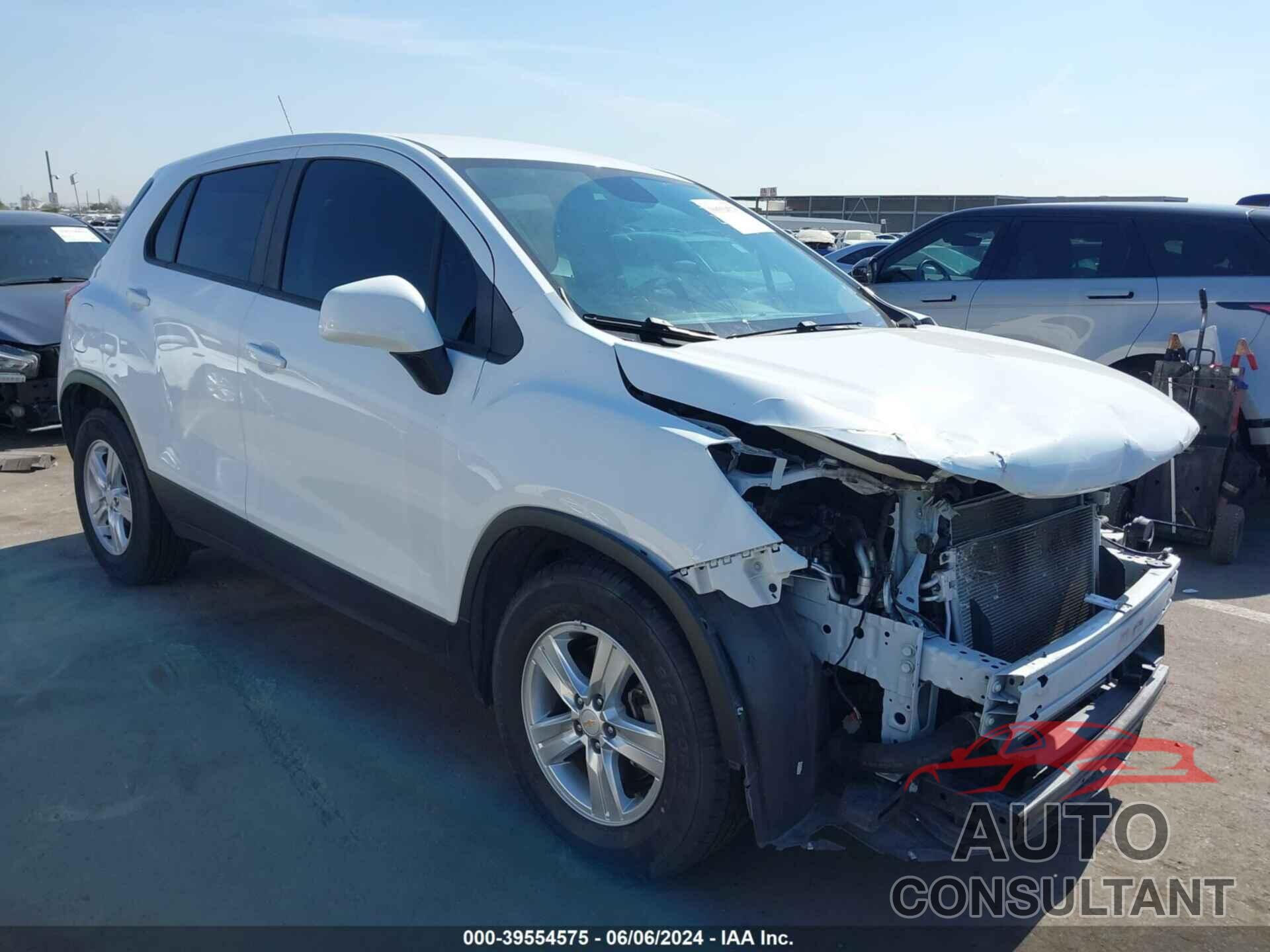 CHEVROLET TRAX 2020 - KL7CJKSBXLB049314