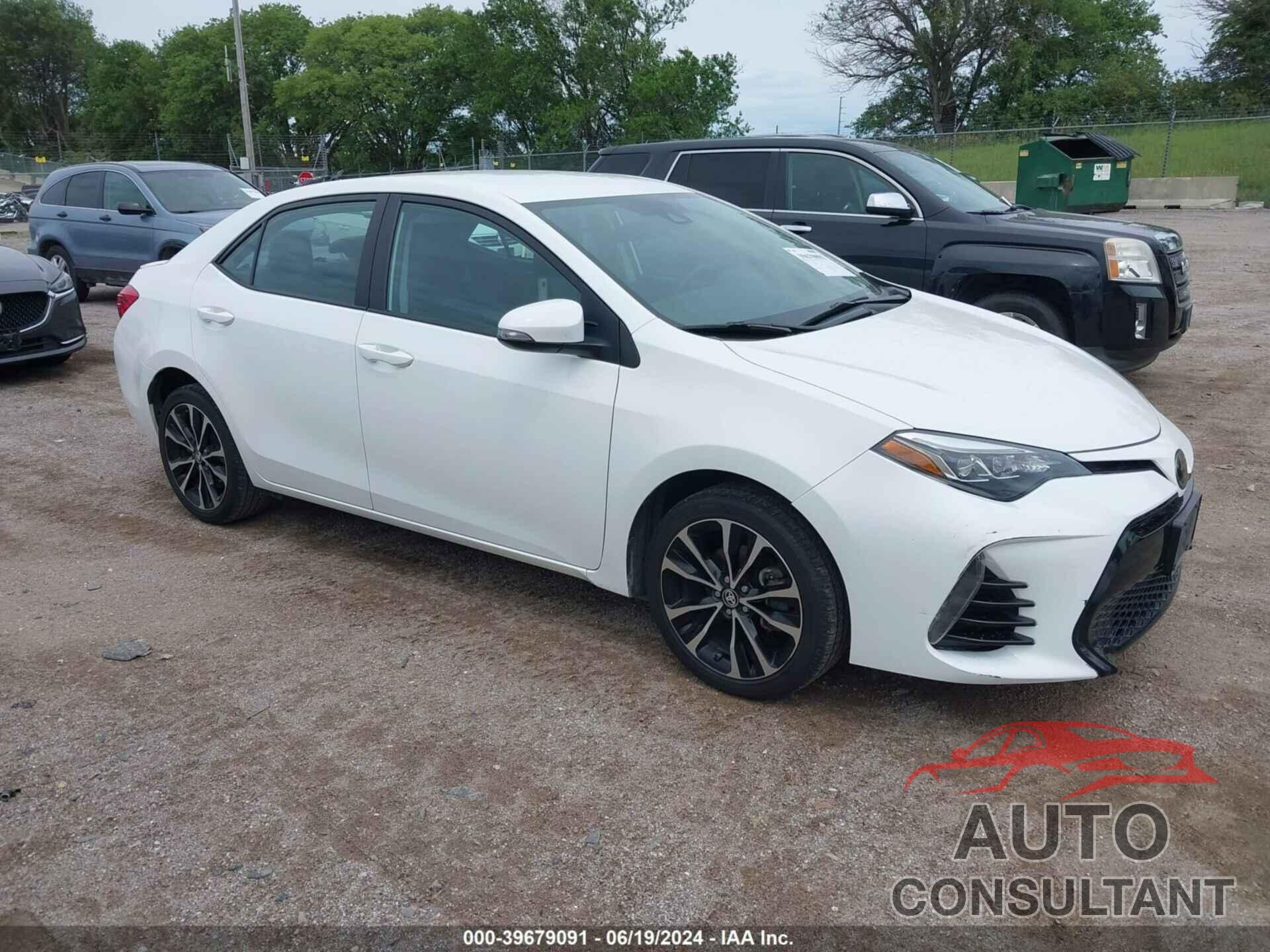 TOYOTA COROLLA 2018 - 5YFBURHE4JP763602